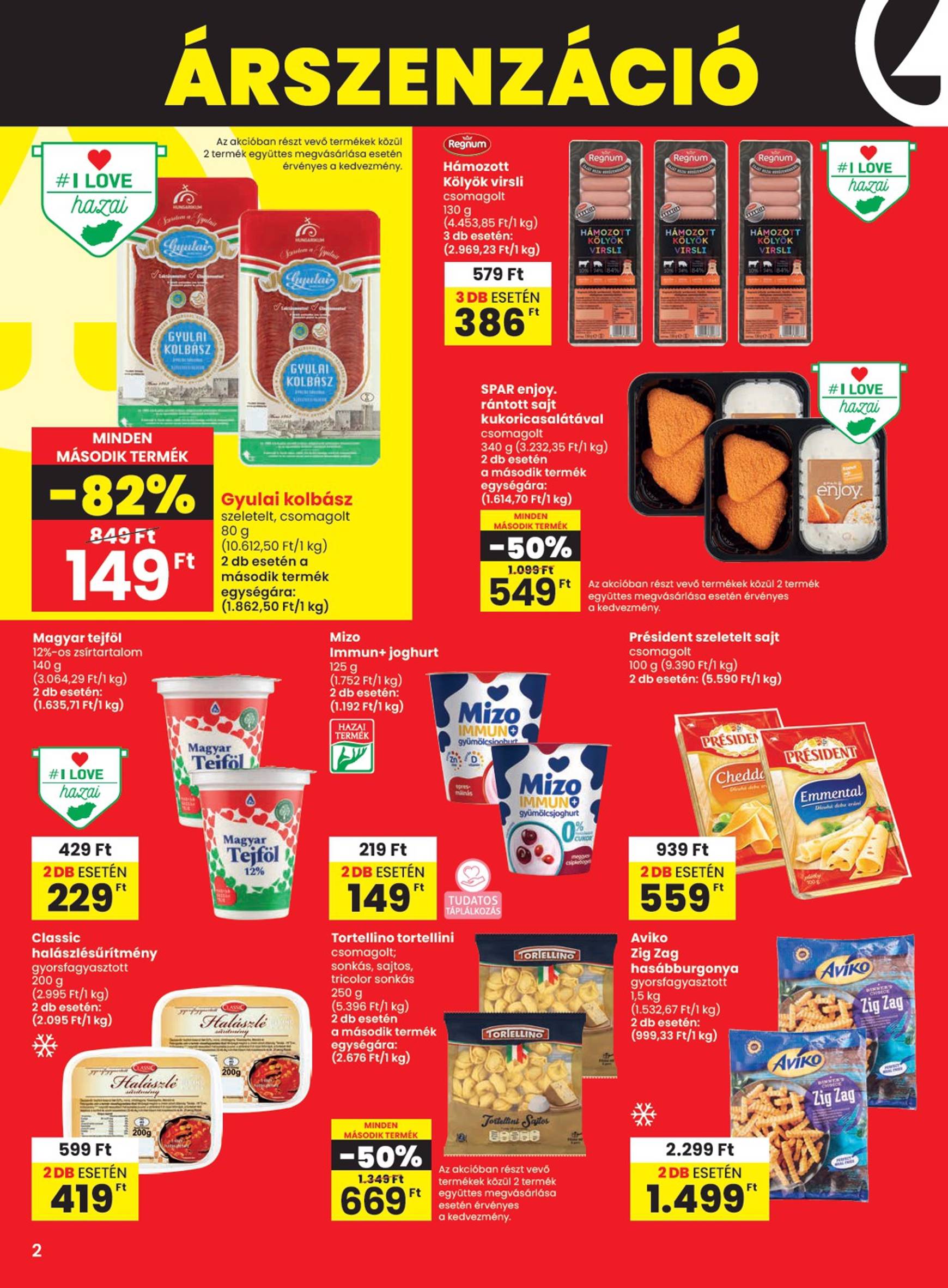 spar - SPAR akciós újság, érvényes 11.07. - 11.13. - page: 2