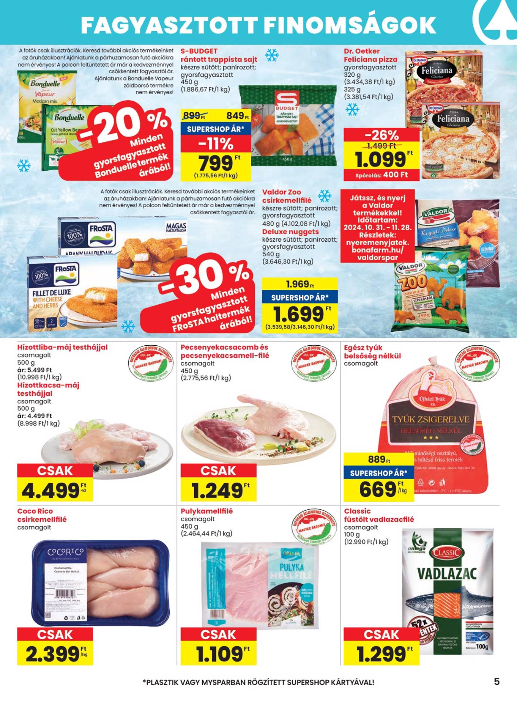 spar - SPAR akciós újság, érvényes 11.07. - 11.13. - page: 5