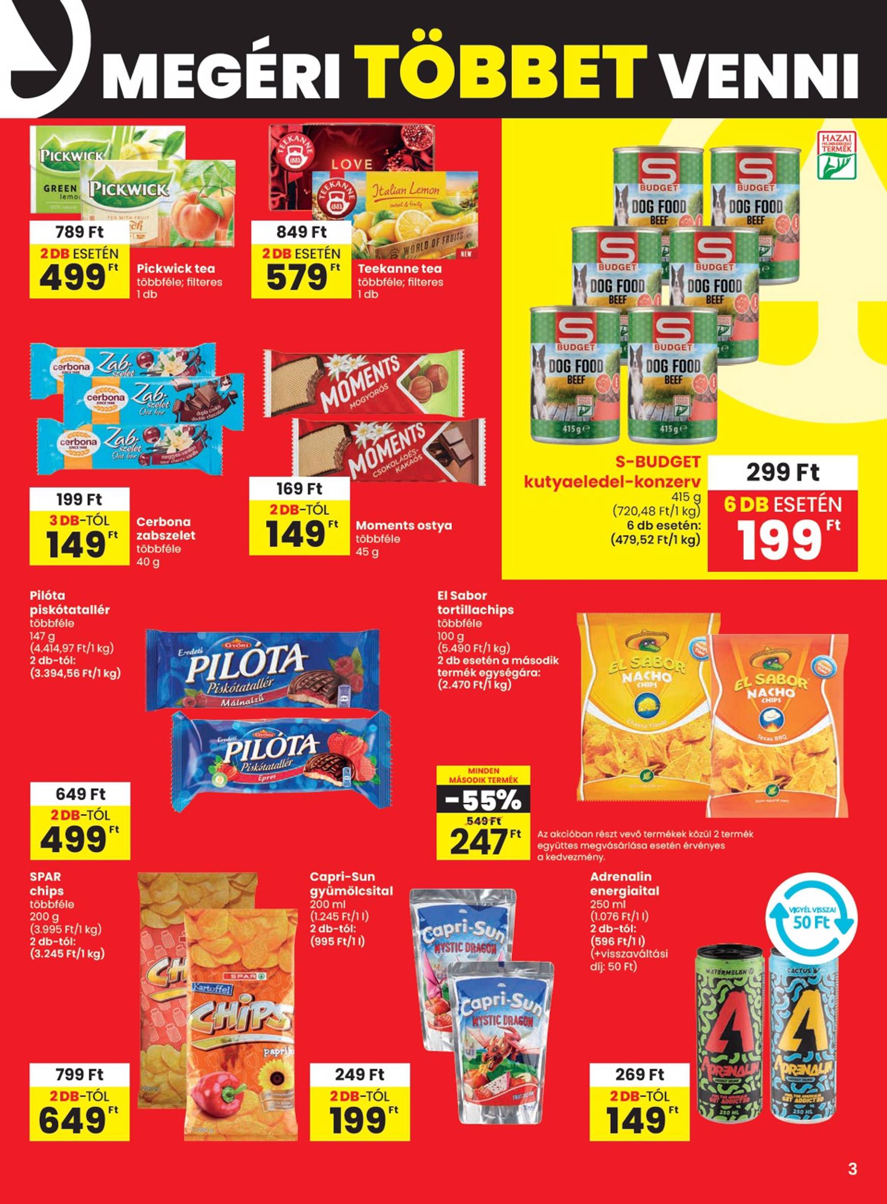 spar - SPAR akciós újság, érvényes 11.07. - 11.13. - page: 3