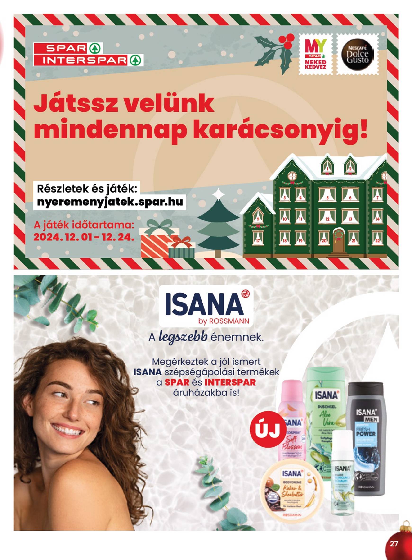 spar - SPAR akciós újság, érvényes 12.05. - 12.11. - page: 27