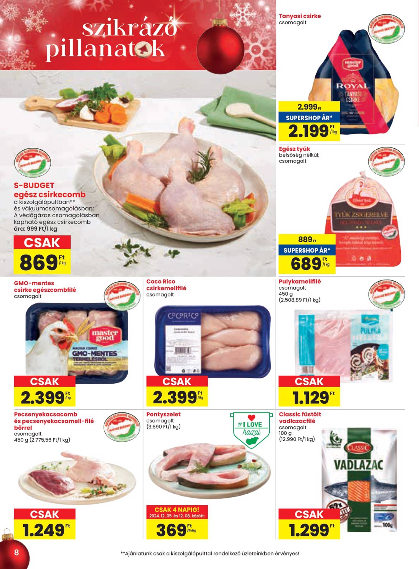 spar - SPAR akciós újság, érvényes 12.05. - 12.11. - page: 8