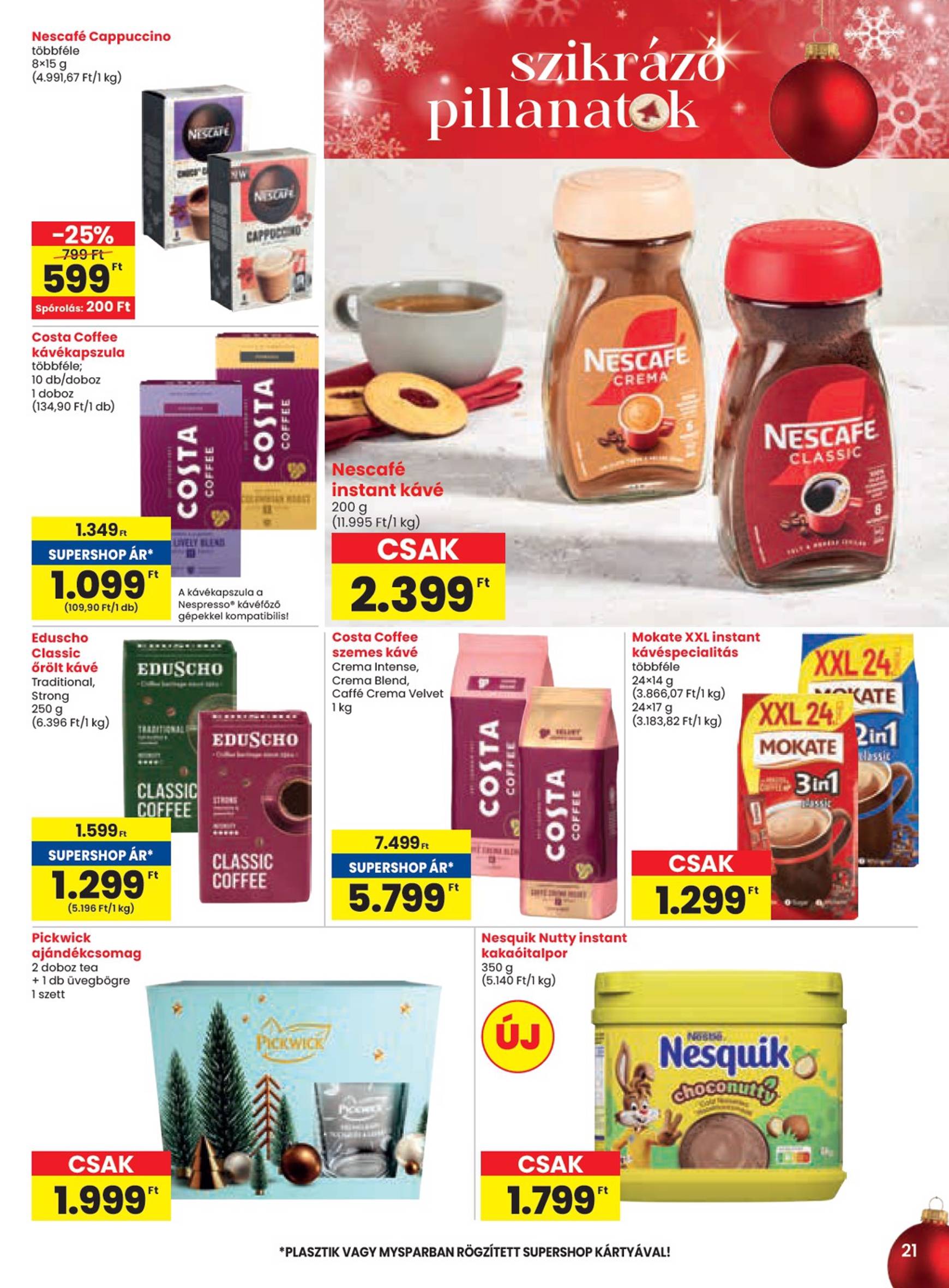 spar - SPAR akciós újság, érvényes 12.05. - 12.11. - page: 21