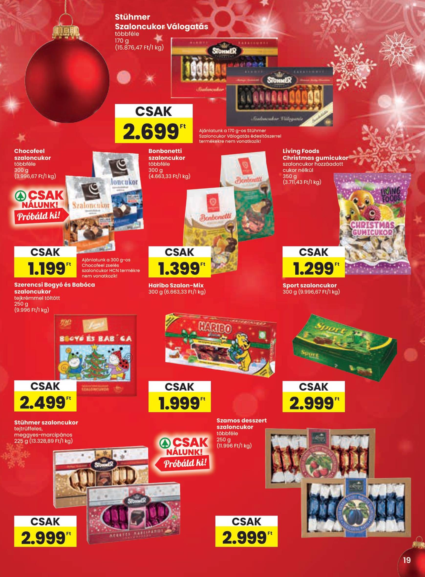 spar - SPAR akciós újság, érvényes 12.05. - 12.11. - page: 19