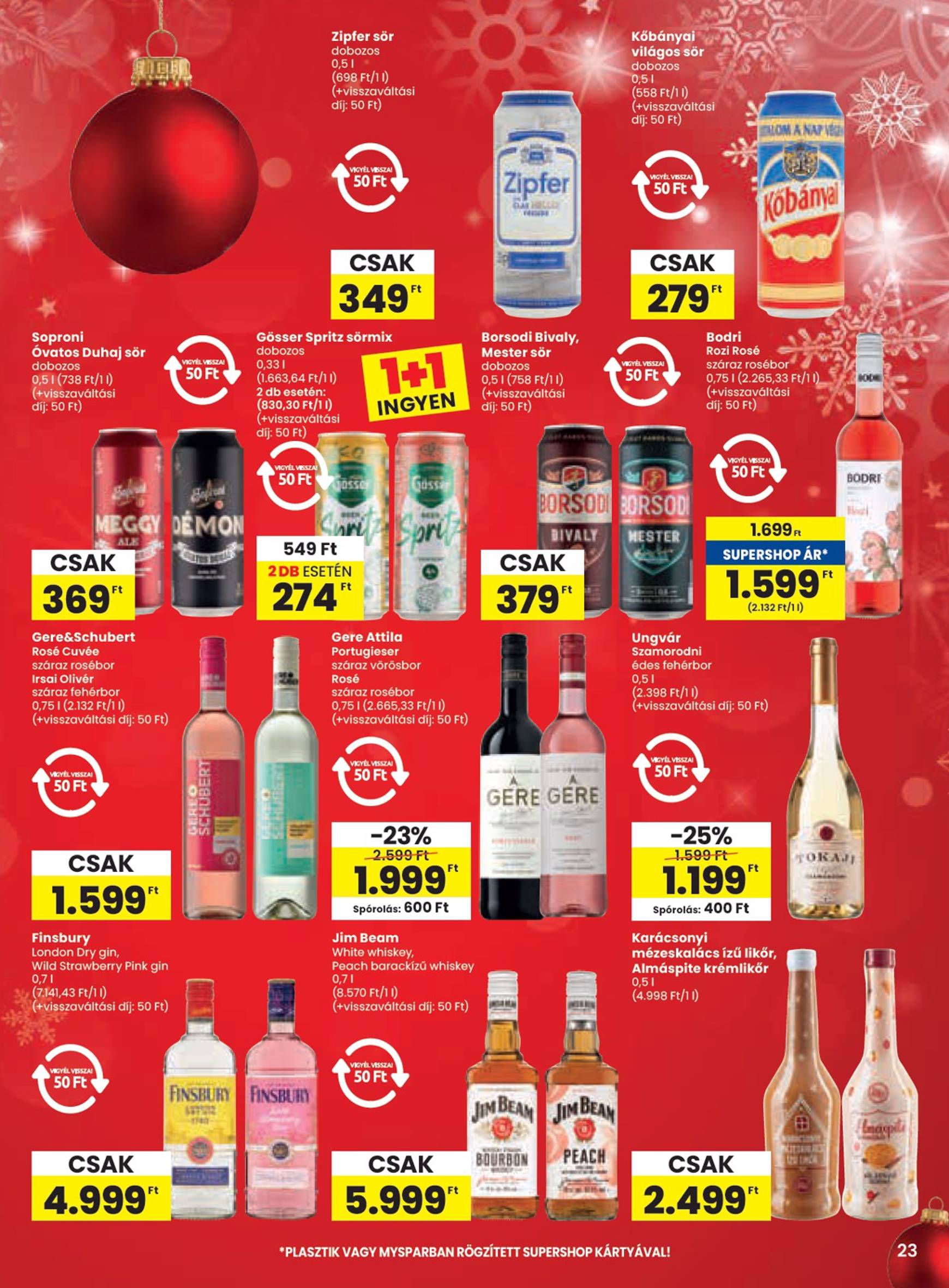 spar - SPAR akciós újság, érvényes 12.05. - 12.11. - page: 23