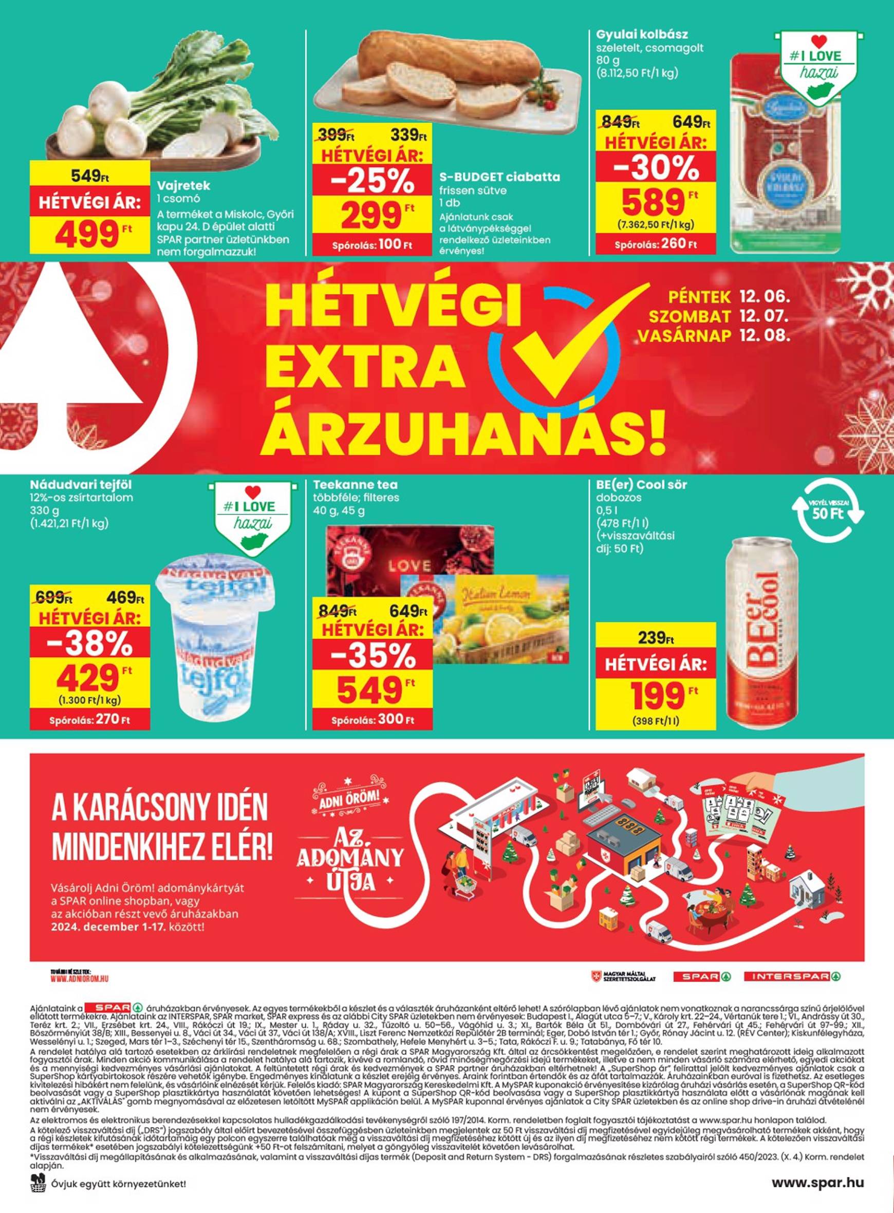 spar - SPAR akciós újság, érvényes 12.05. - 12.11. - page: 28