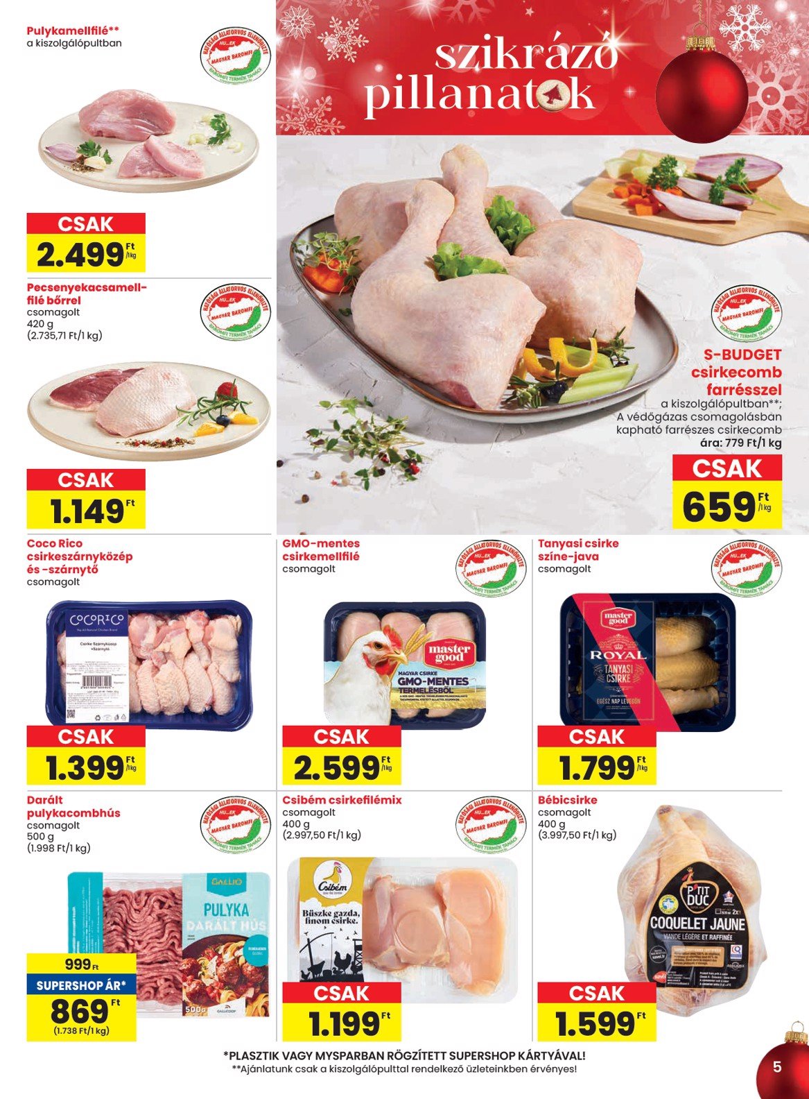 spar - SPAR akciós újság, érvényes 12.12. - 12.18. - page: 5