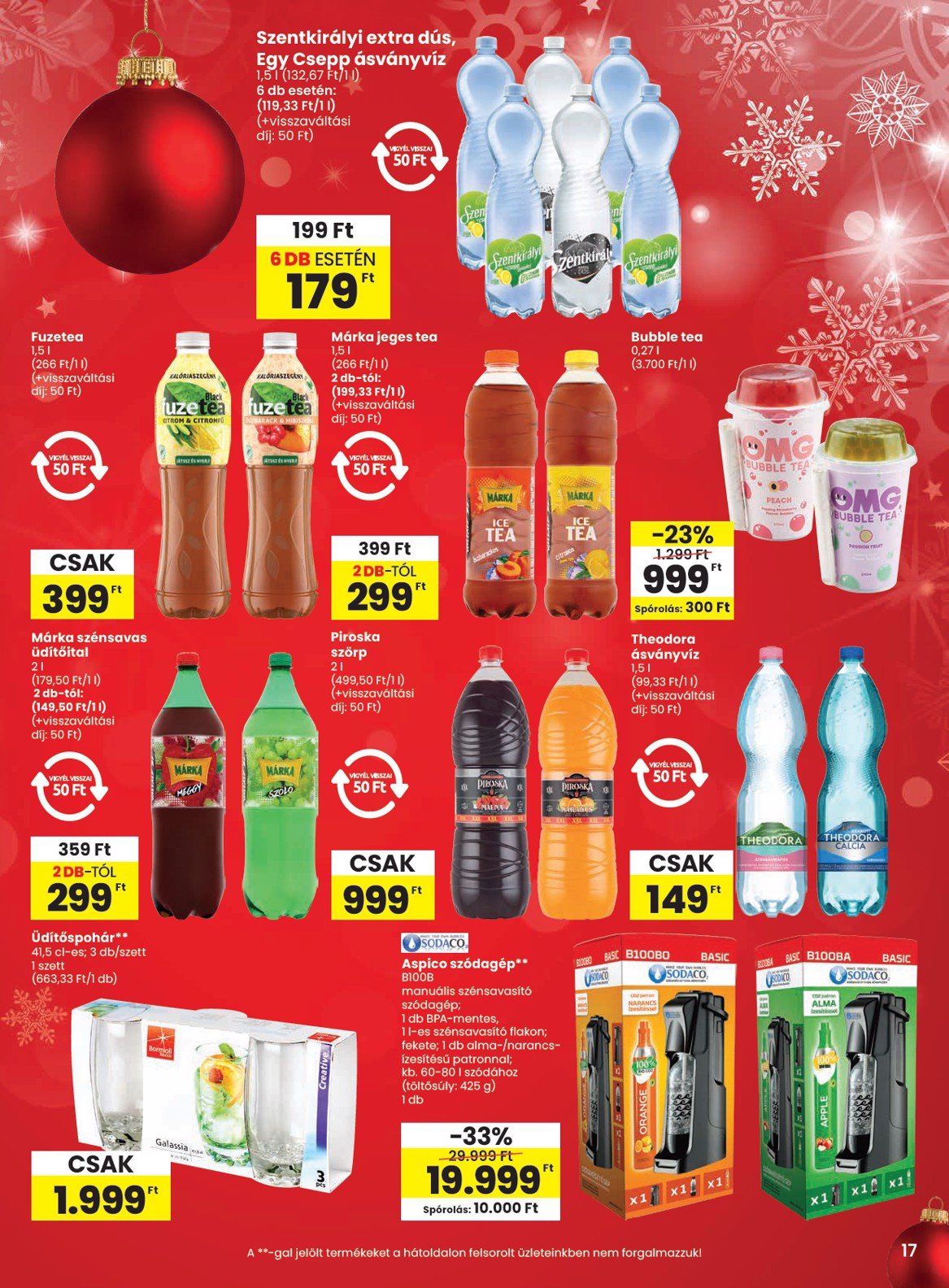 spar - SPAR akciós újság, érvényes 12.12. - 12.18. - page: 17