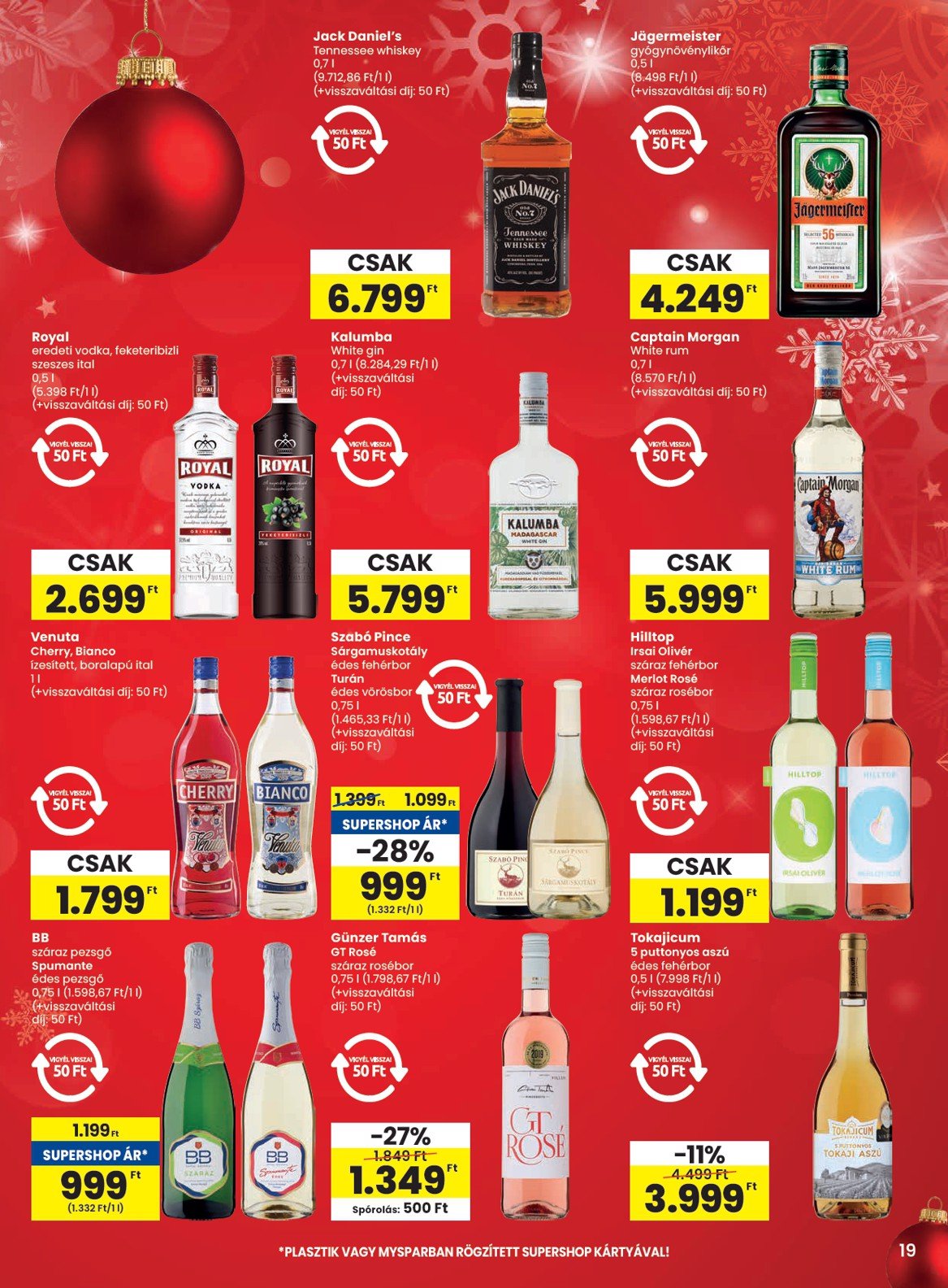 spar - SPAR akciós újság, érvényes 12.12. - 12.18. - page: 19