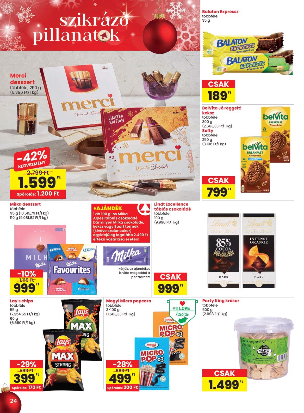 spar - SPAR akciós újság, érvényes 12.12. - 12.18. - page: 24