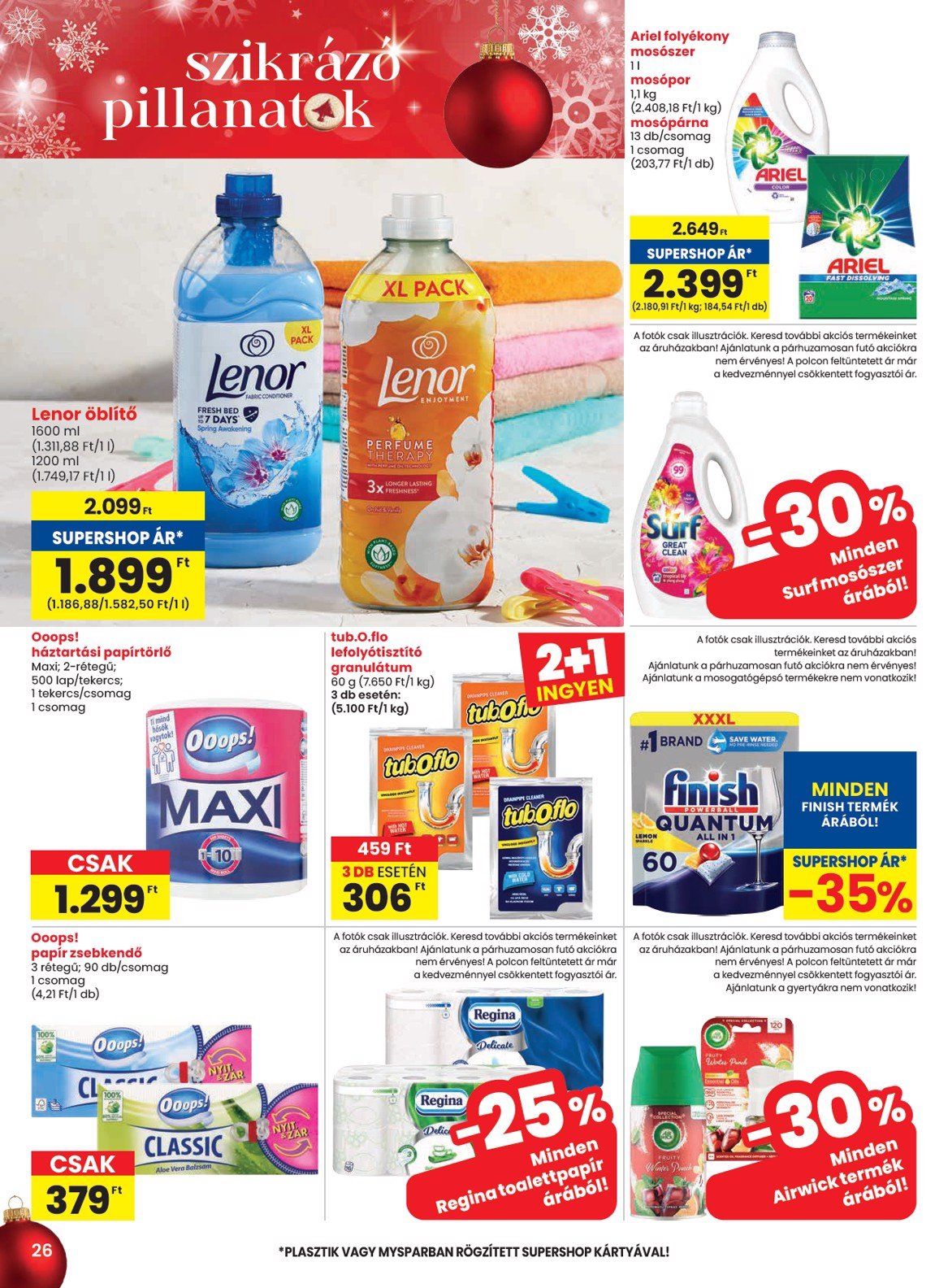 spar - SPAR akciós újság, érvényes 12.12. - 12.18. - page: 26