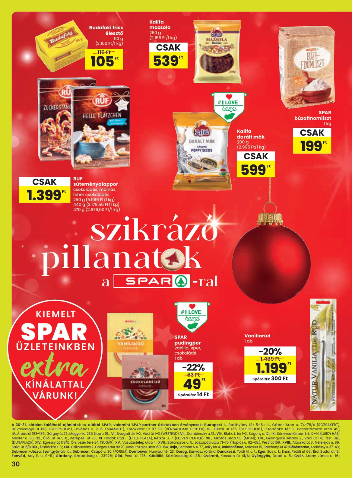 spar - SPAR - Extra akciós újság, érvényes 12.12. - 12.18. - page: 3