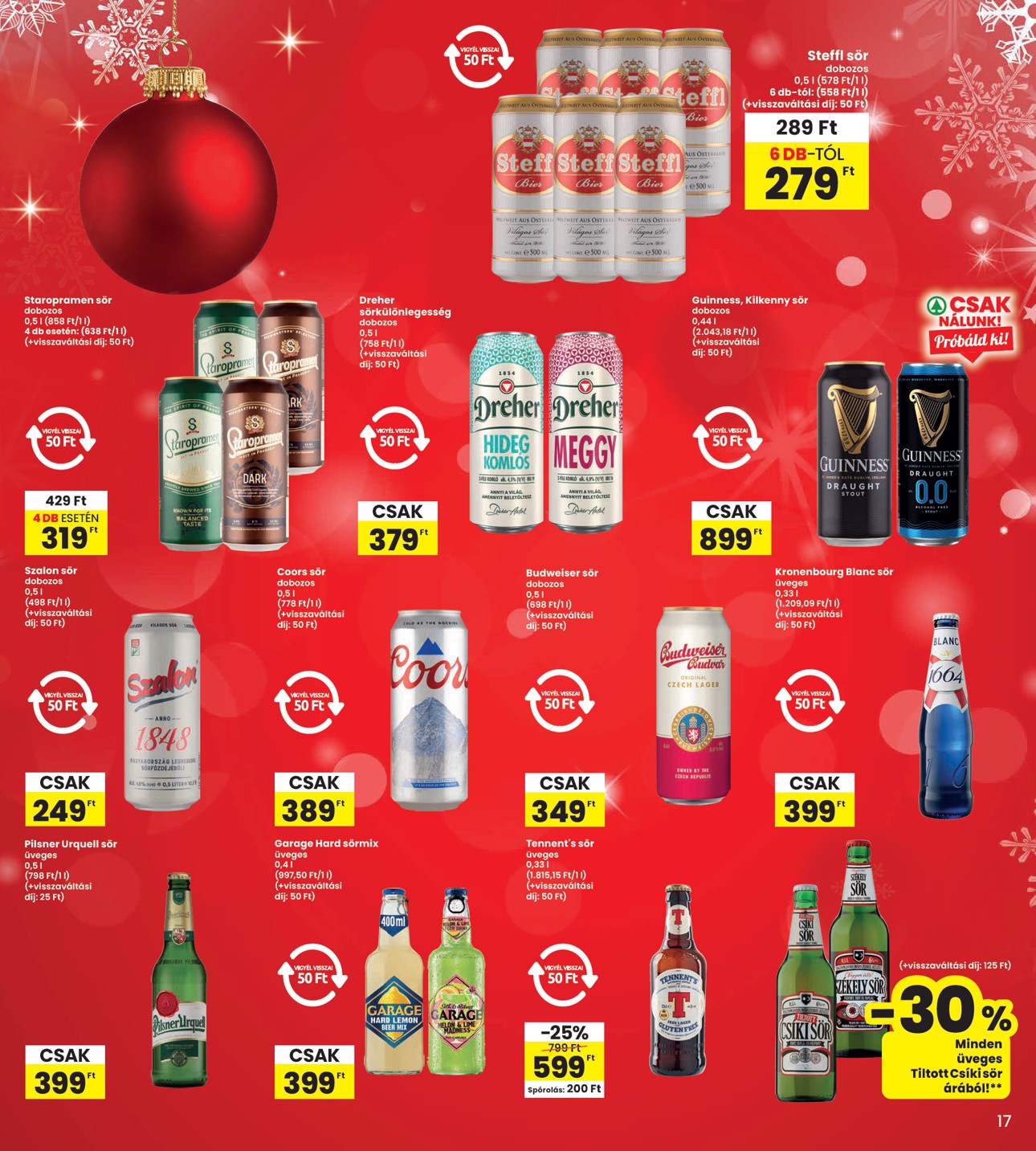 spar - INTERSPAR akciós újság, érvényes 12.12. - 12.18. - page: 17