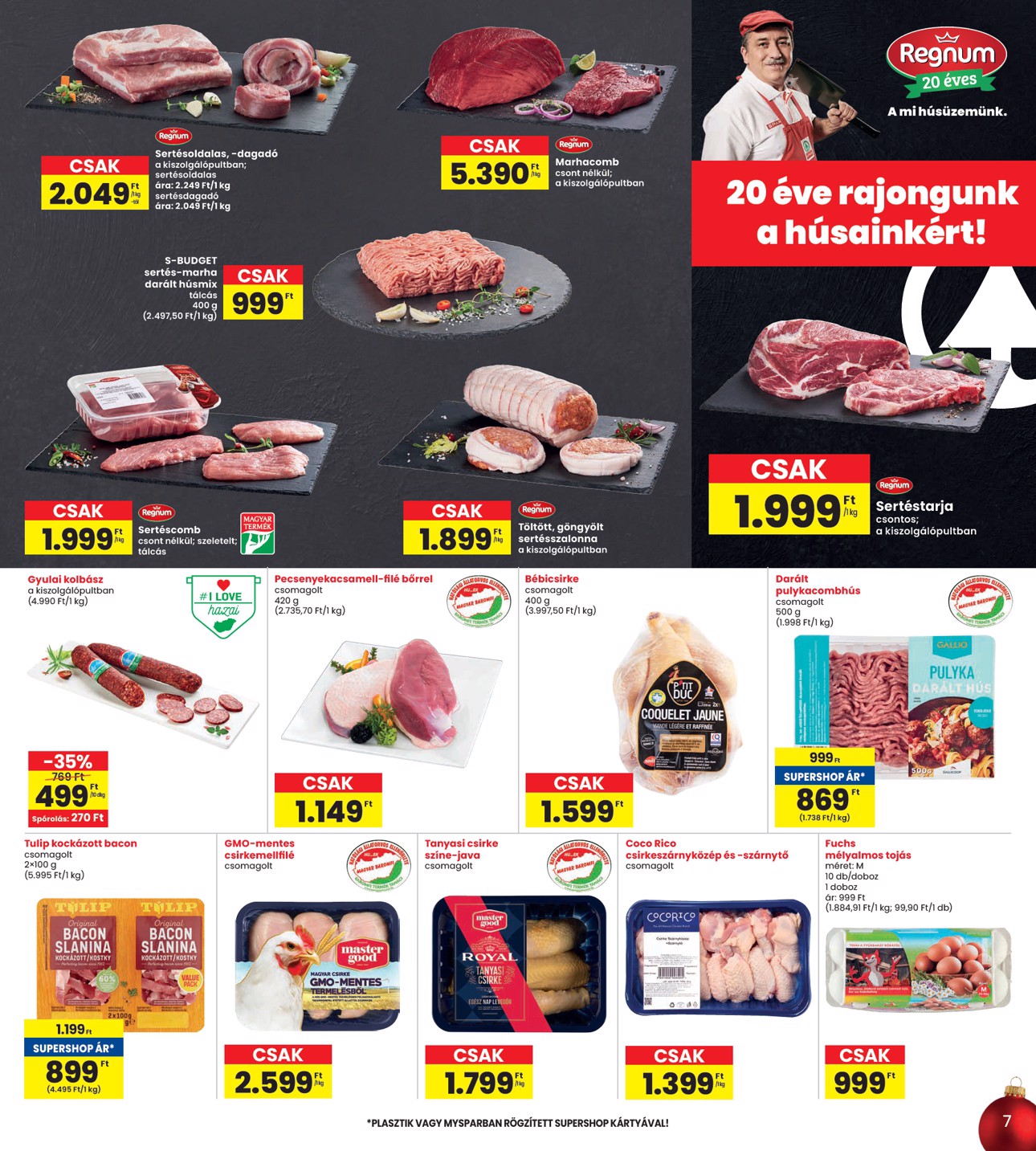 spar - INTERSPAR akciós újság, érvényes 12.12. - 12.18. - page: 7