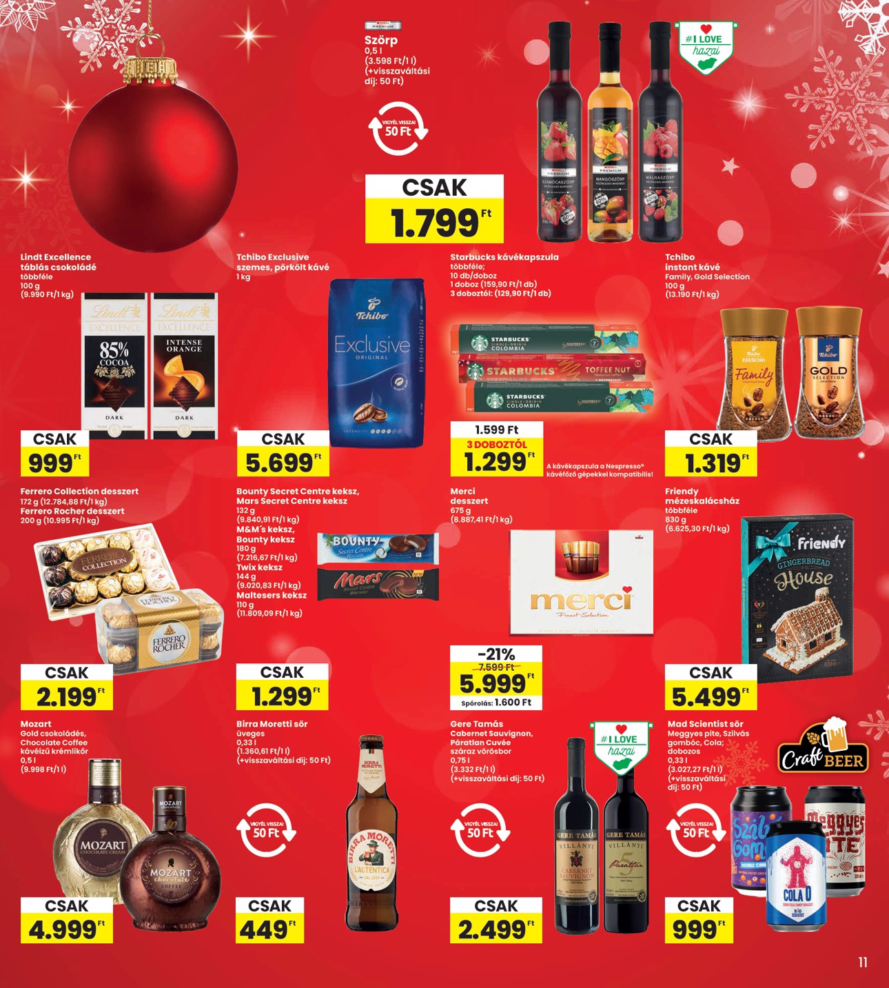 spar - INTERSPAR akciós újság, érvényes 12.12. - 12.18. - page: 11