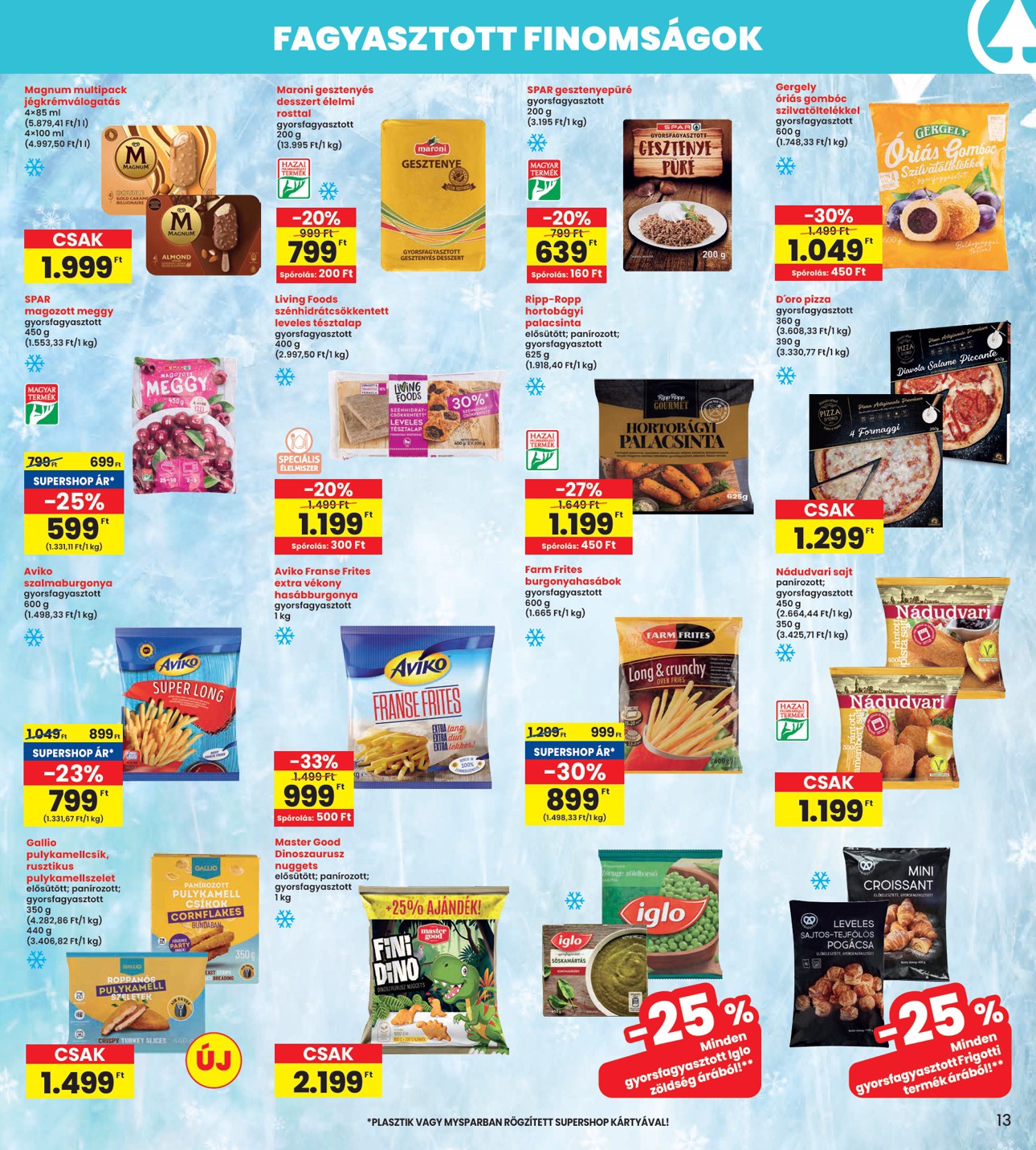 spar - INTERSPAR akciós újság, érvényes 12.12. - 12.18. - page: 13