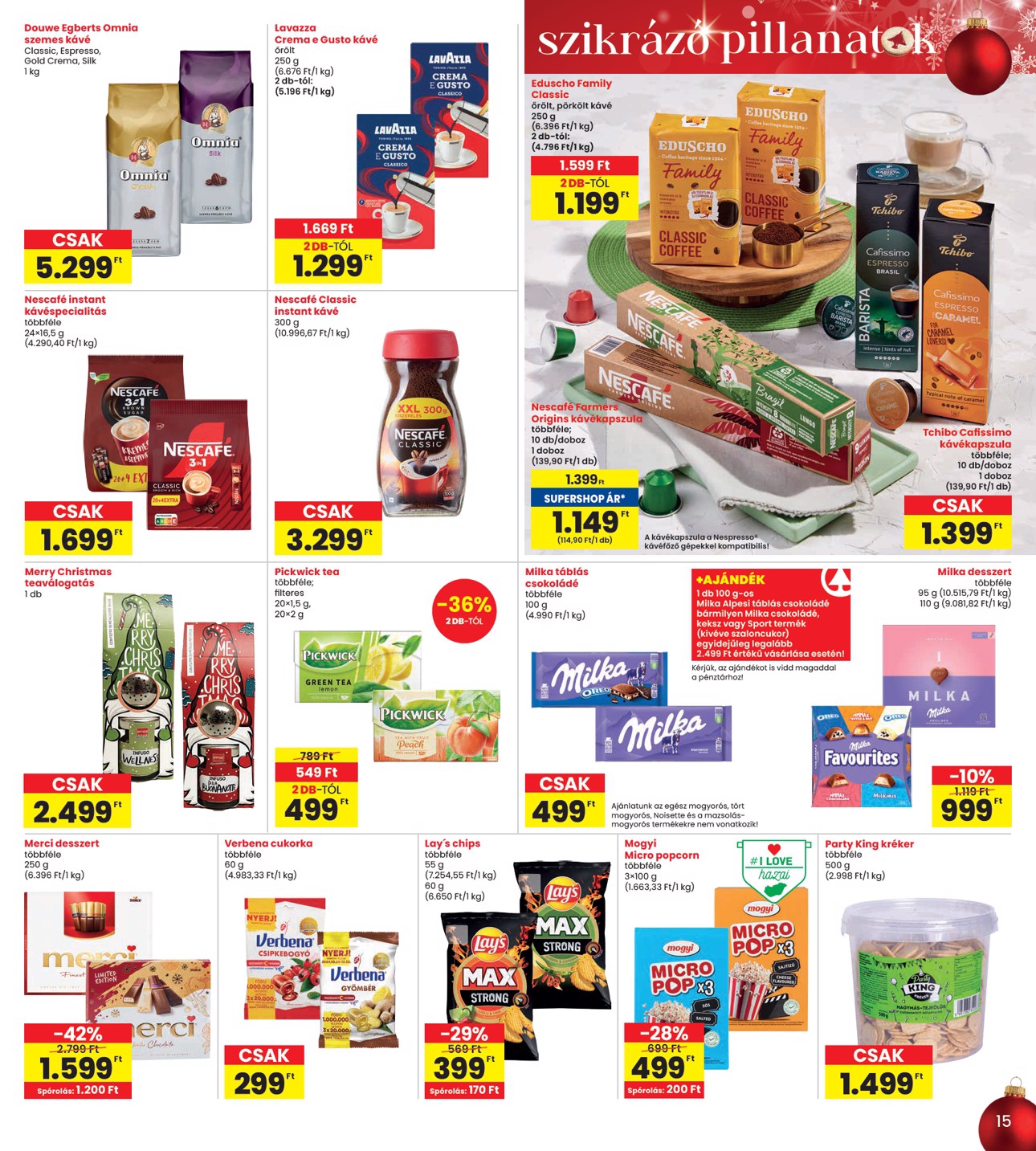 spar - INTERSPAR akciós újság, érvényes 12.12. - 12.18. - page: 15