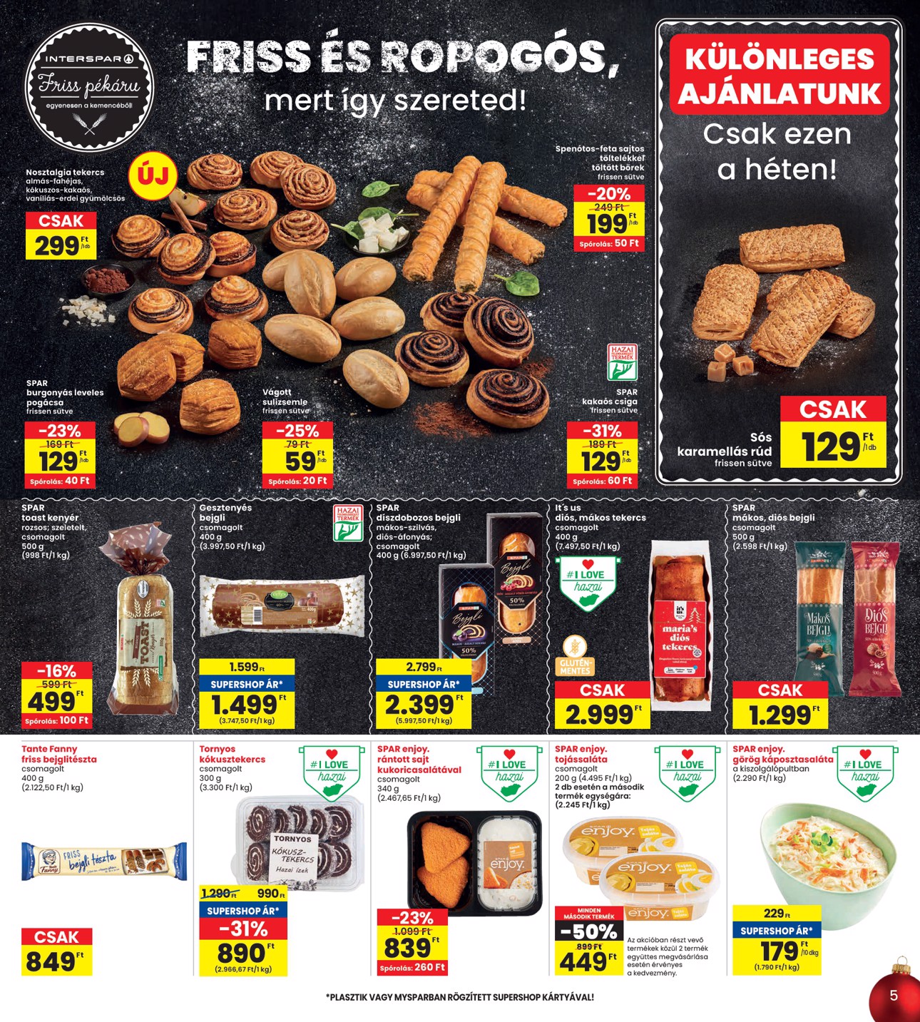 spar - INTERSPAR akciós újság, érvényes 12.12. - 12.18. - page: 5