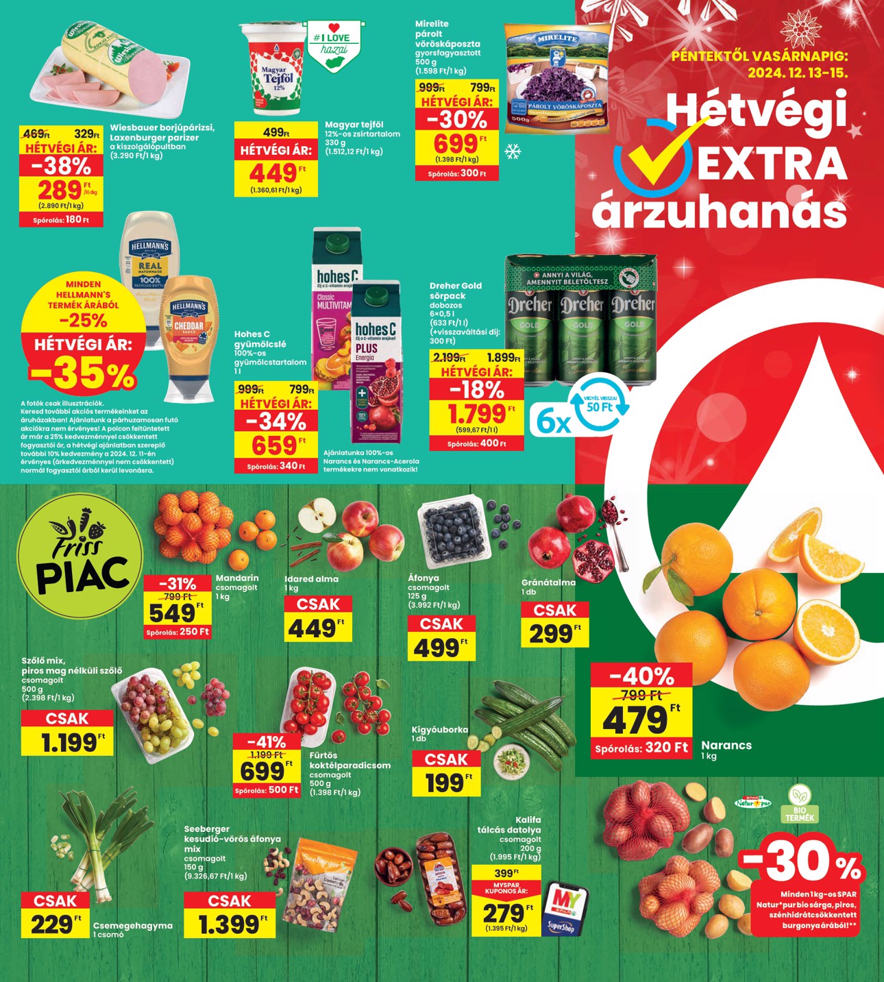 spar - INTERSPAR akciós újság, érvényes 12.12. - 12.18. - page: 24