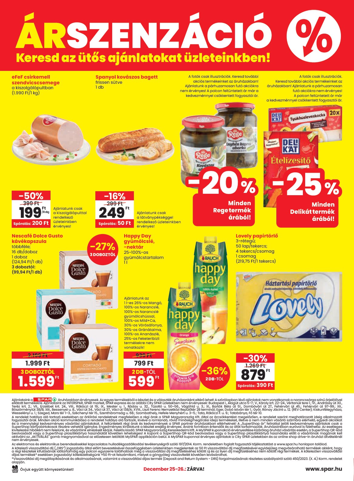 spar - SPAR akciós újság, érvényes 12.19. - 12.27. - page: 28