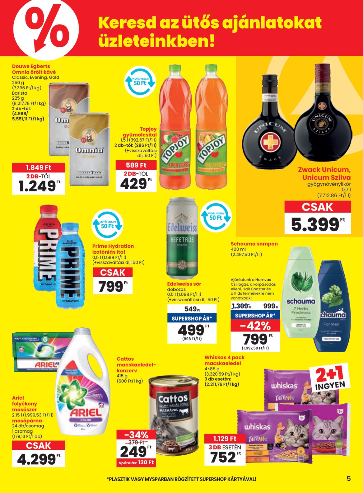 spar - SPAR akciós újság, érvényes 12.19. - 12.27. - page: 5