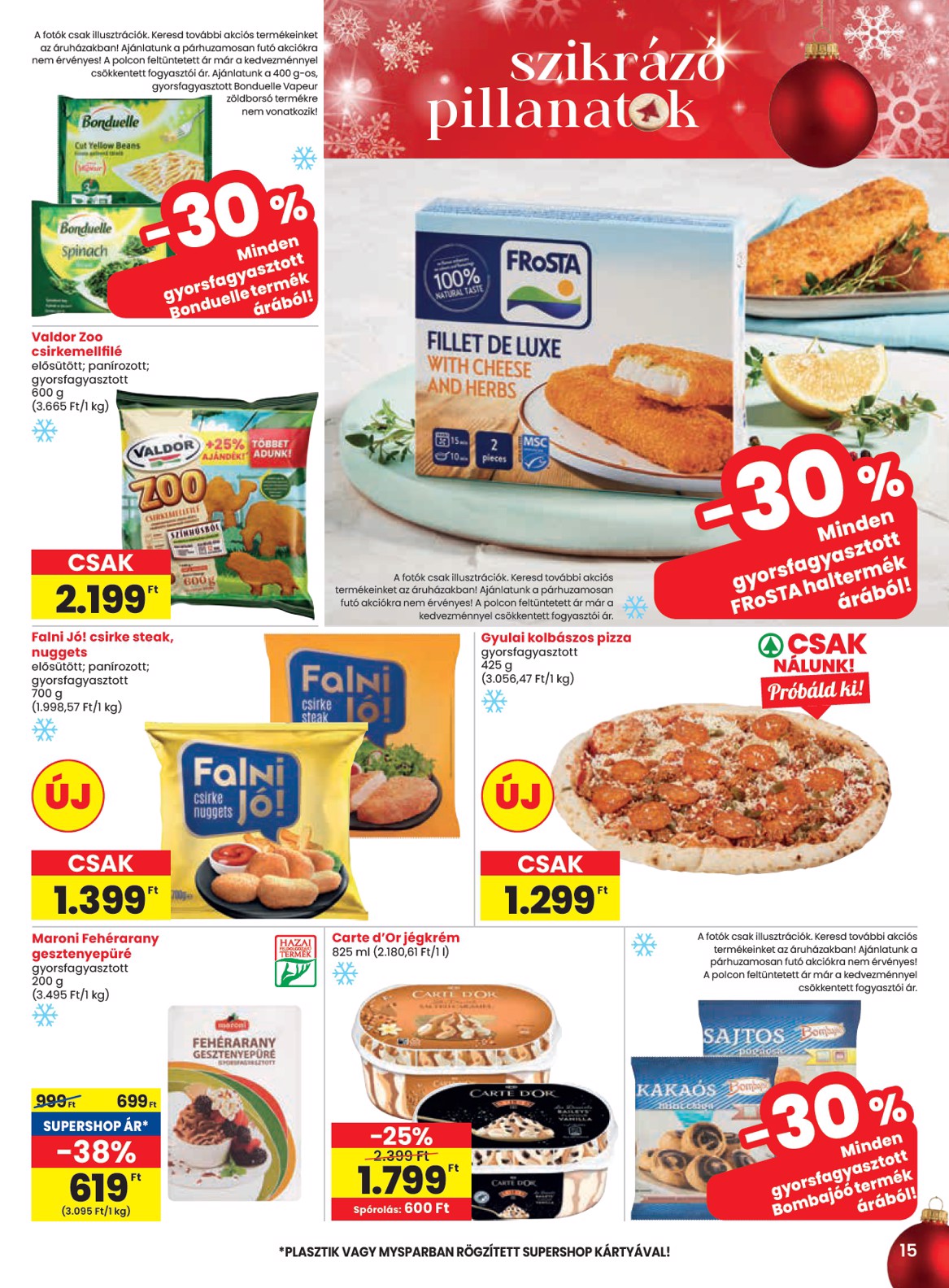 spar - SPAR akciós újság, érvényes 12.19. - 12.27. - page: 15