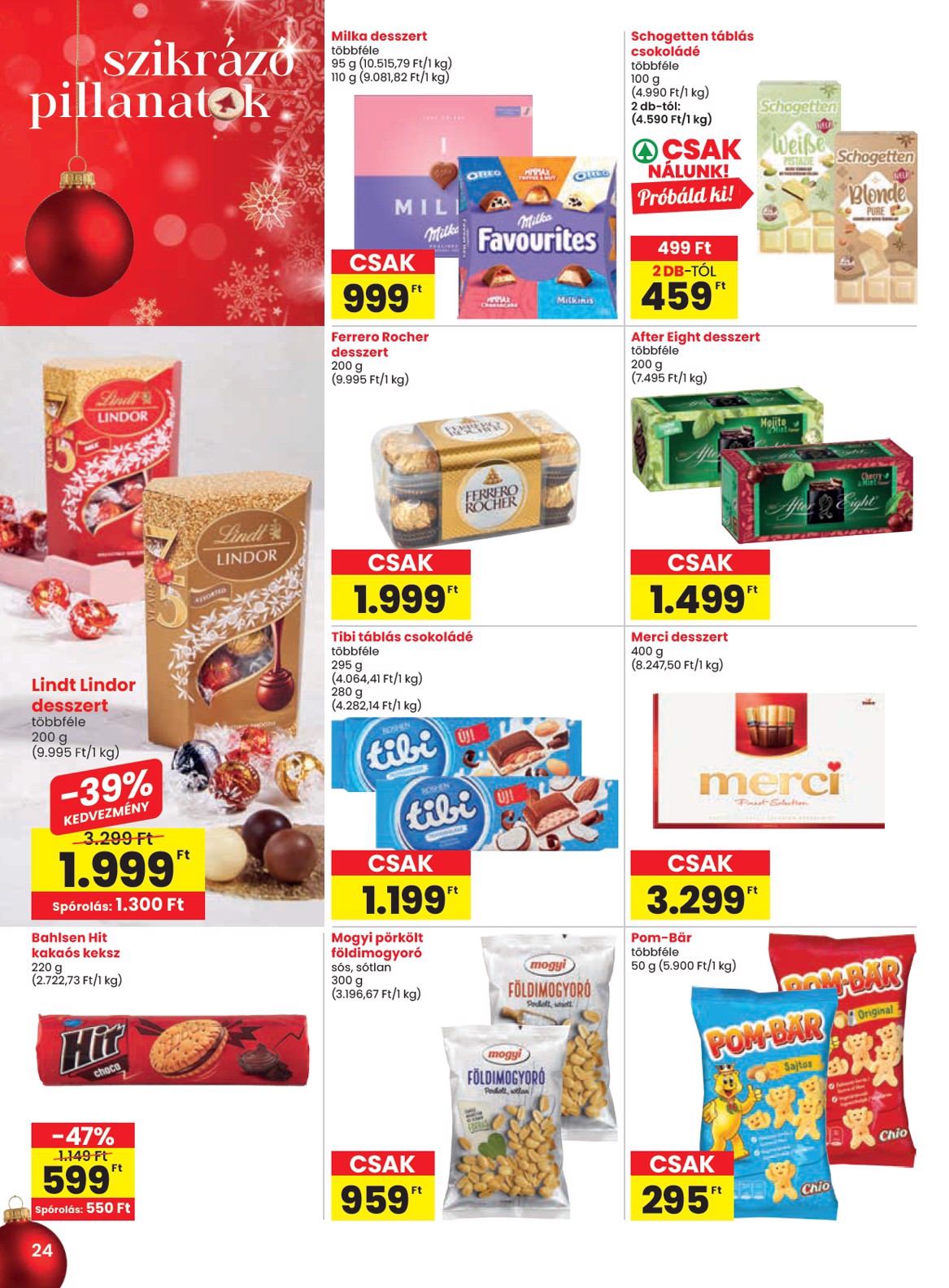 spar - SPAR akciós újság, érvényes 12.19. - 12.27. - page: 24