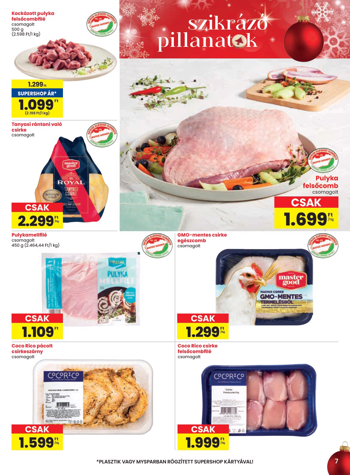 spar - SPAR akciós újság, érvényes 12.19. - 12.27. - page: 7