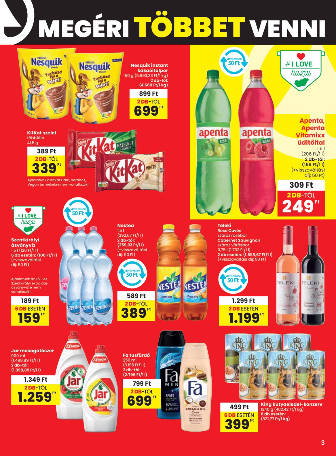 spar - SPAR akciós újság, érvényes 12.19. - 12.27. - page: 3