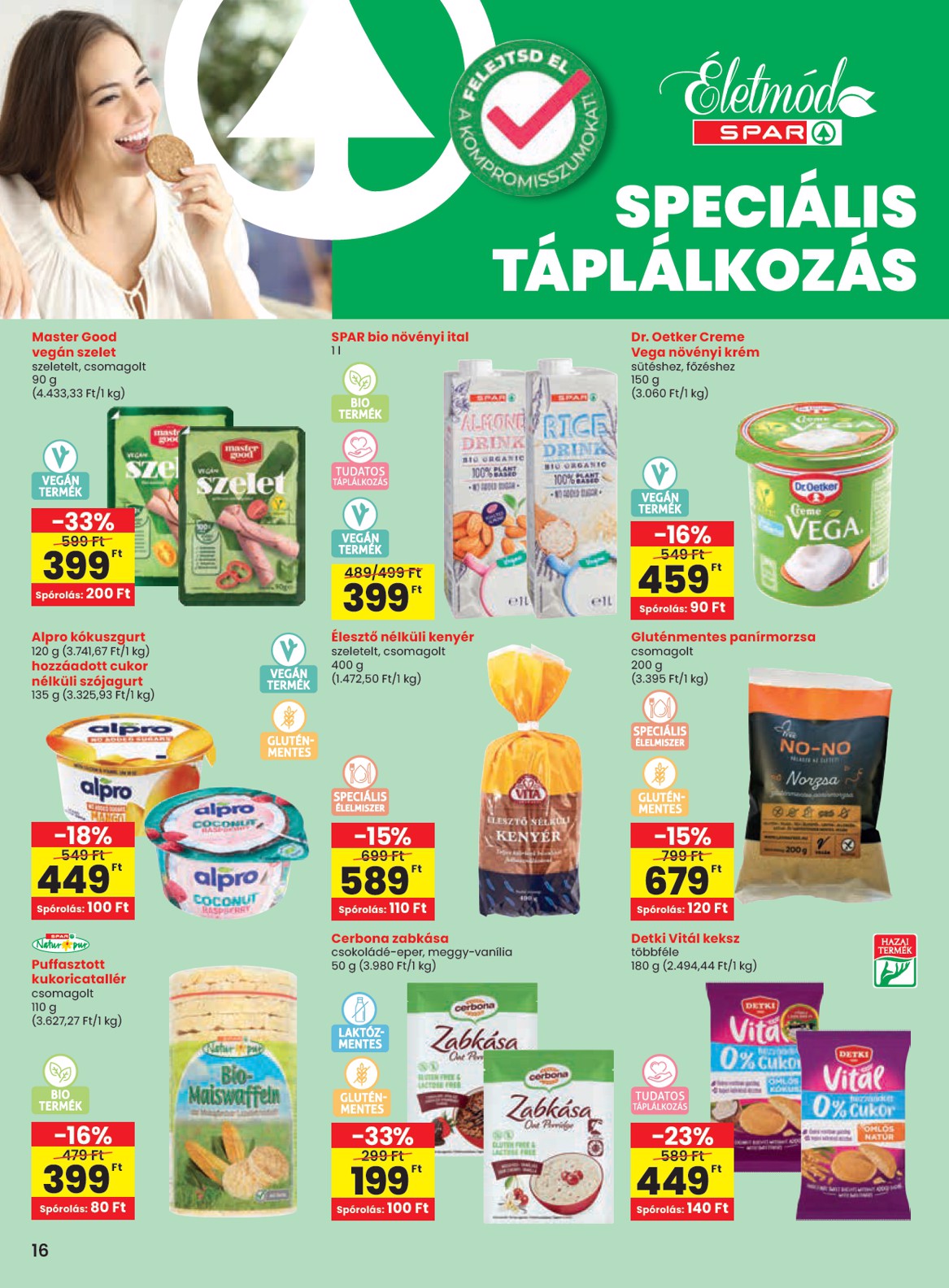 spar - SPAR akciós újság, érvényes 12.19. - 12.27. - page: 16