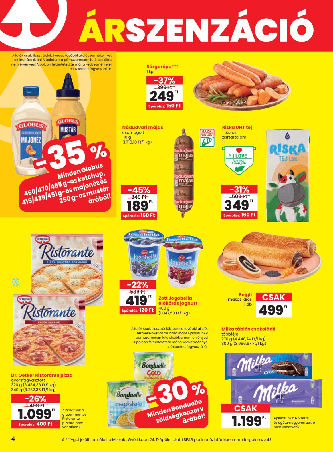 spar - SPAR akciós újság, érvényes 12.19. - 12.27. - page: 4