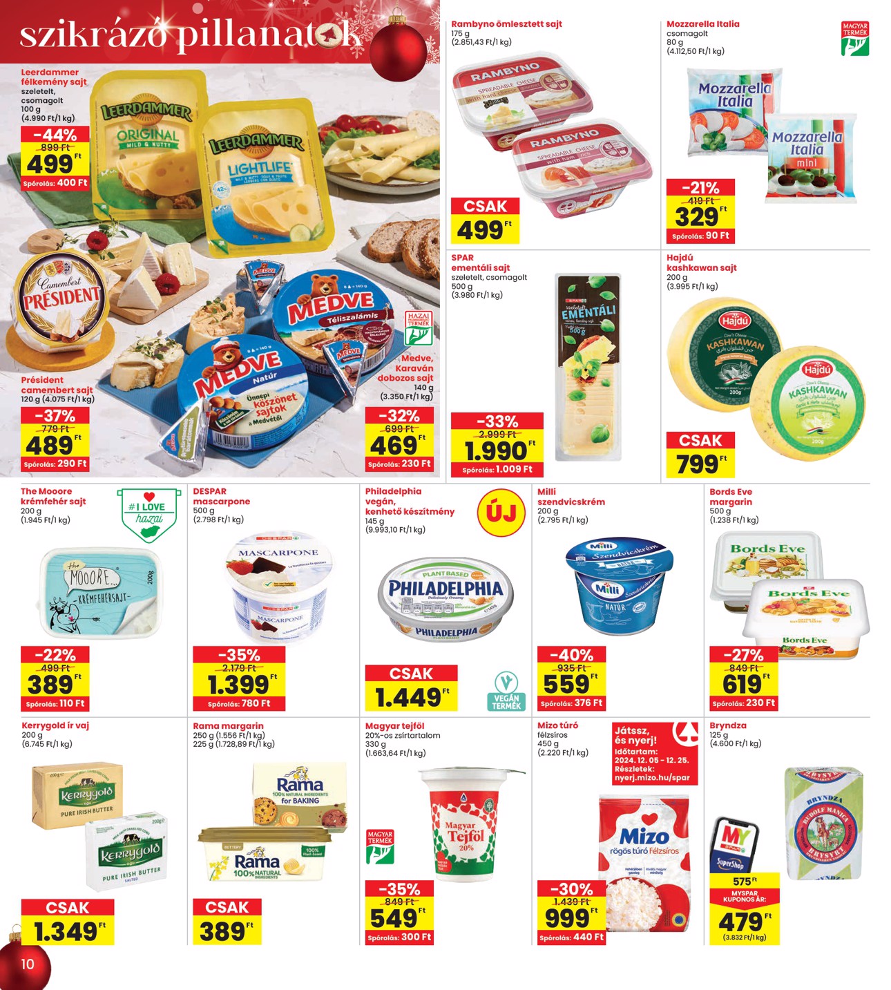 spar - INTERSPAR akciós újság, érvényes 12.19. - 12.27. - page: 10