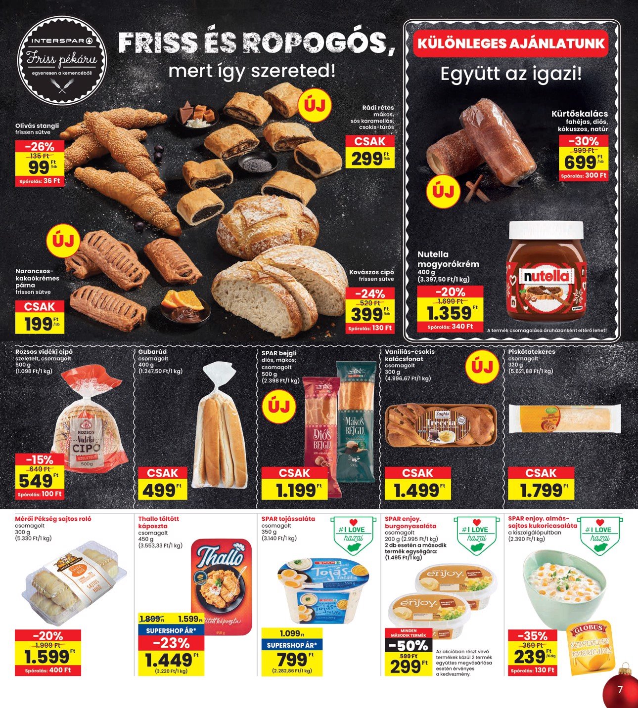 spar - INTERSPAR akciós újság, érvényes 12.19. - 12.27. - page: 7