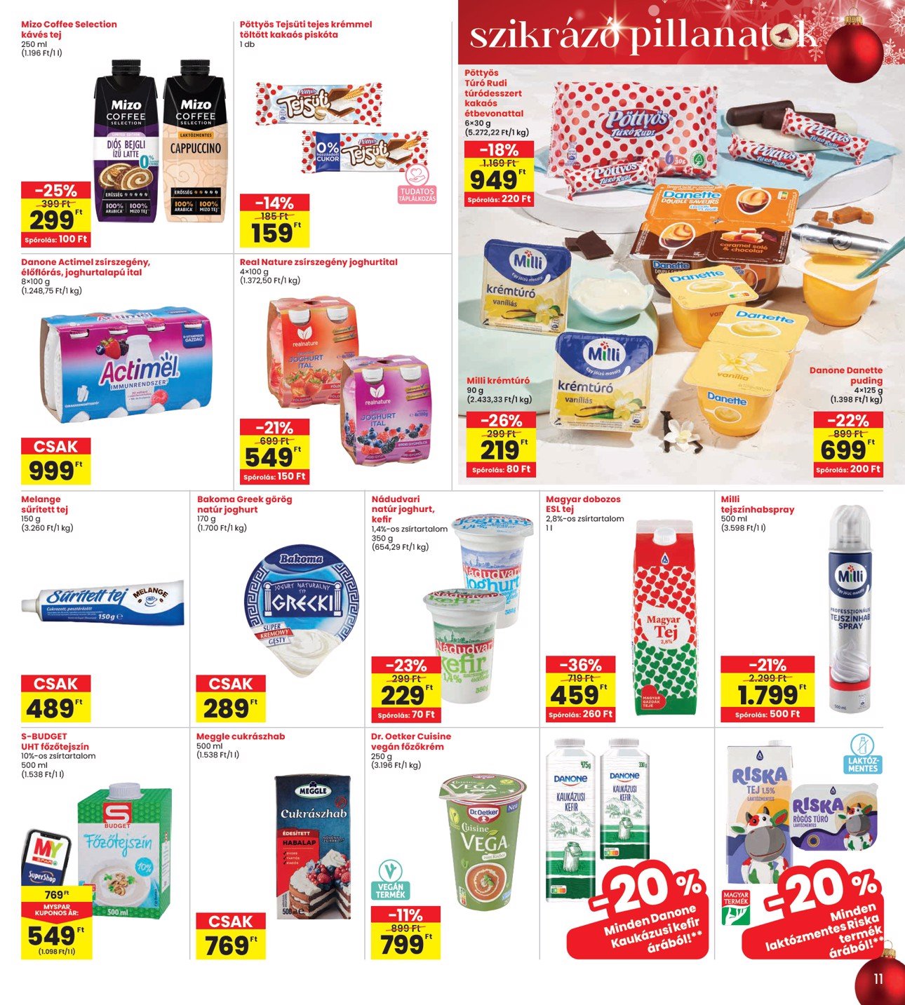 spar - INTERSPAR akciós újság, érvényes 12.19. - 12.27. - page: 11