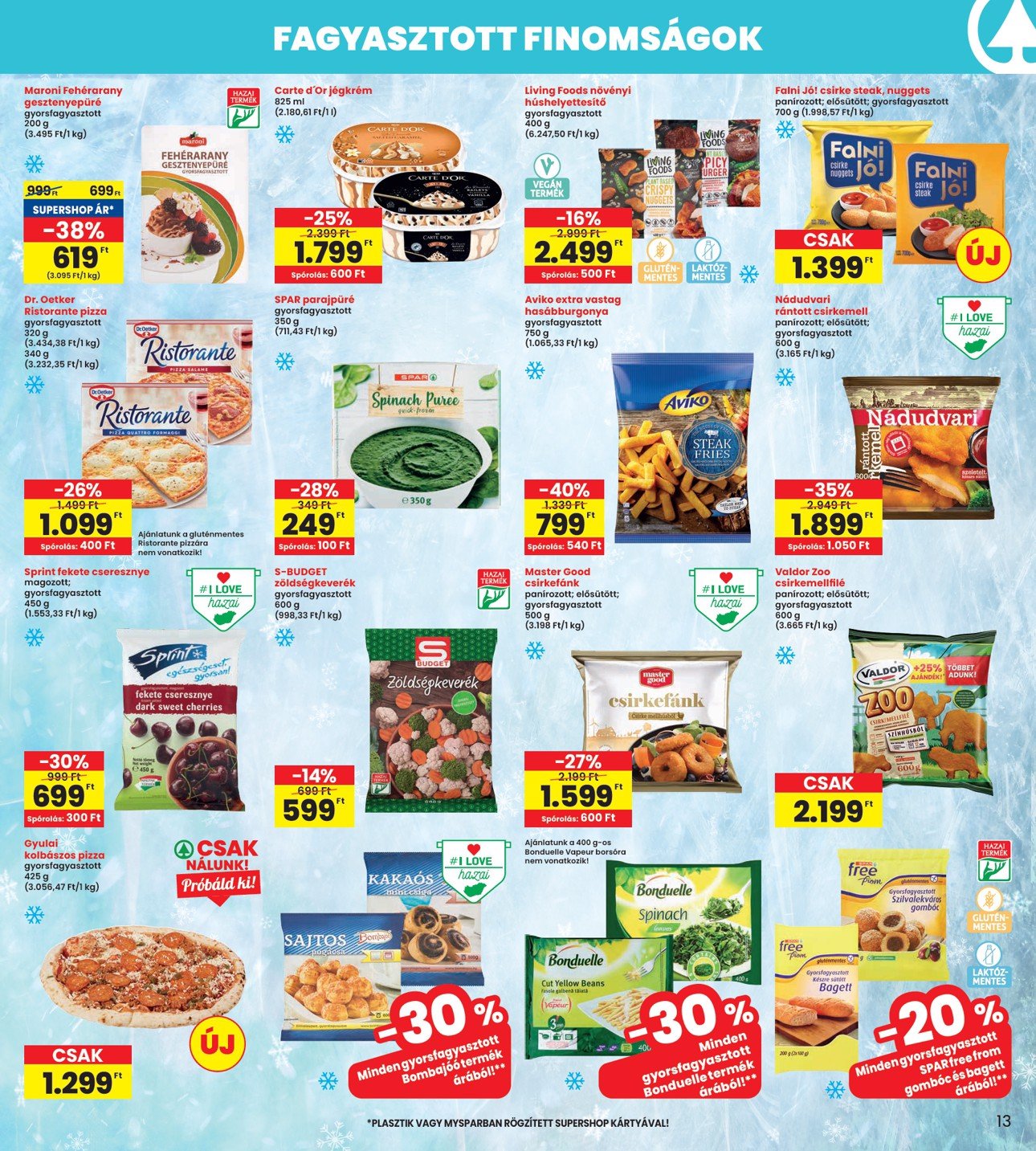 spar - INTERSPAR akciós újság, érvényes 12.19. - 12.27. - page: 13