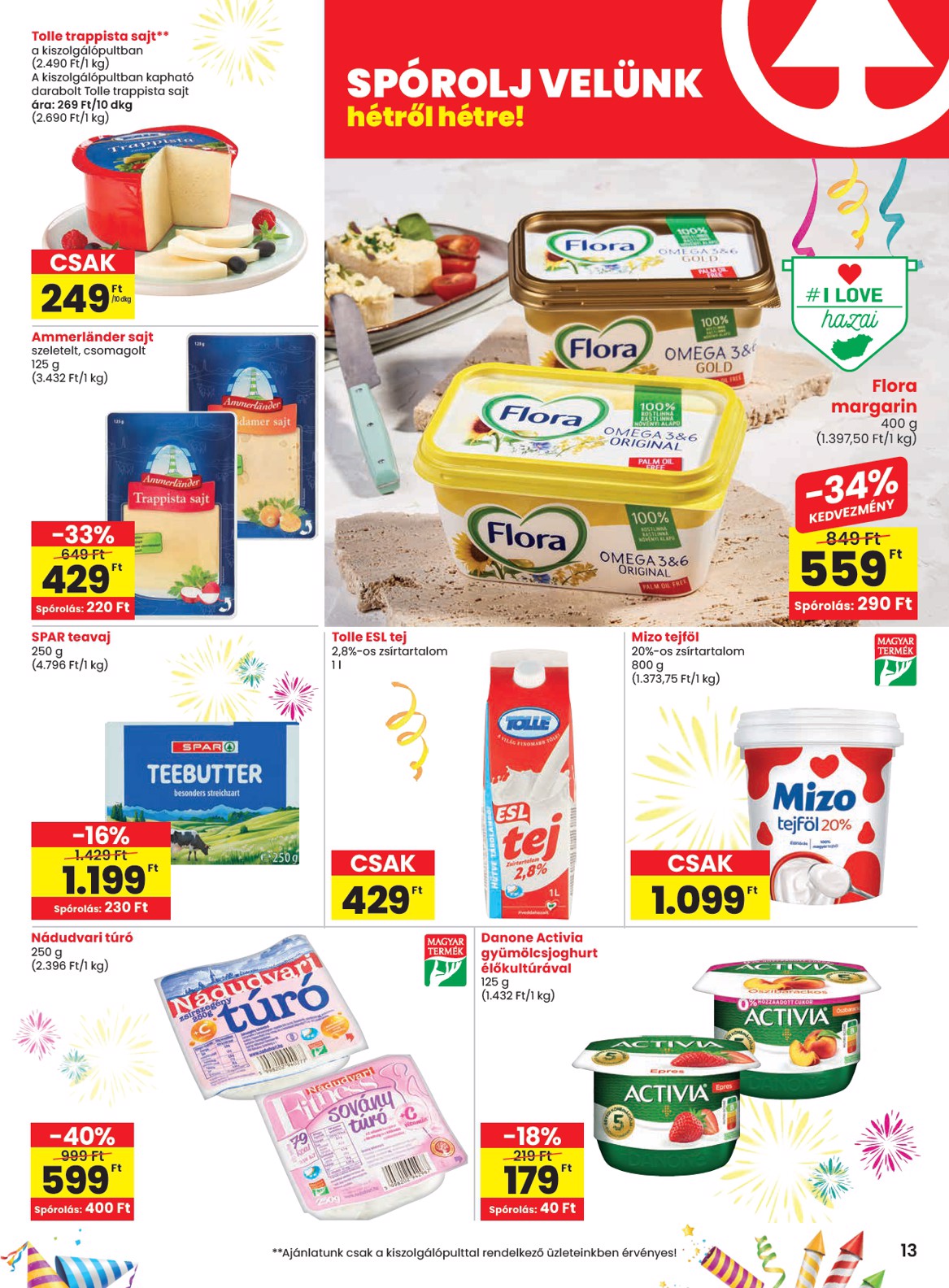 spar - SPAR akciós újság, érvényes 12.23. - 01.02. - page: 14