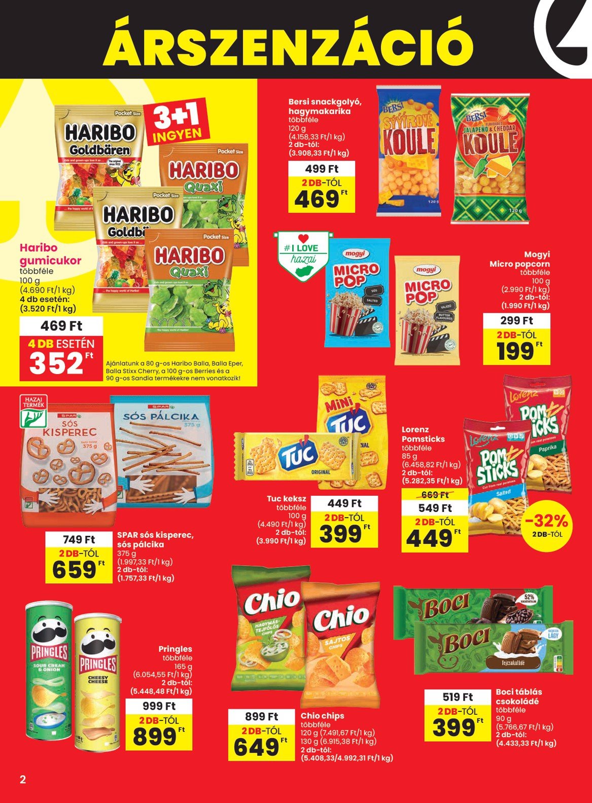 spar - SPAR akciós újság, érvényes 12.23. - 01.02. - page: 2