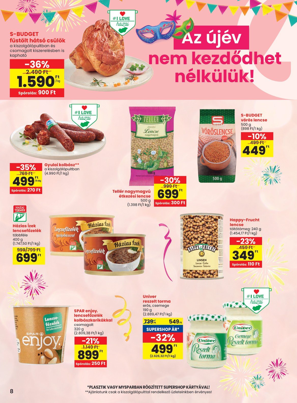 spar - SPAR akciós újság, érvényes 12.23. - 01.02. - page: 9