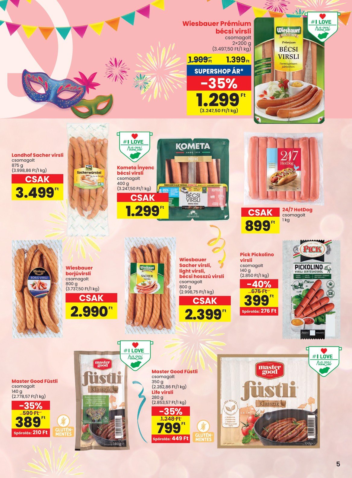 spar - SPAR akciós újság, érvényes 12.23. - 01.02. - page: 6