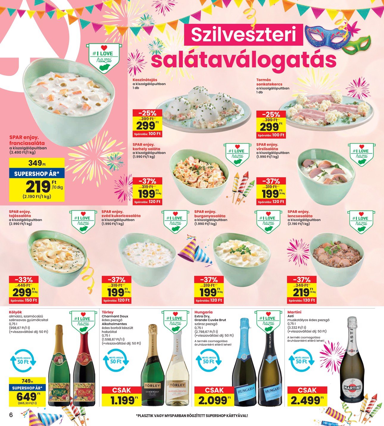 spar - INTERSPAR akciós újság, érvényes 12.23. - 01.02. - page: 7