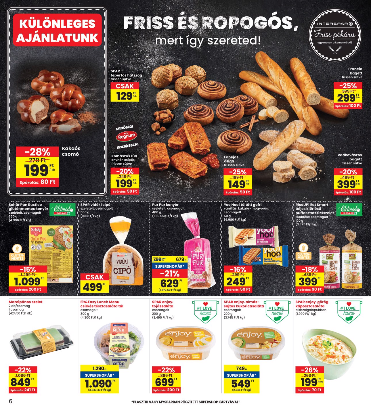 spar - INTERSPAR akciós újság, érvényes 01.02. - 01.08. - page: 6