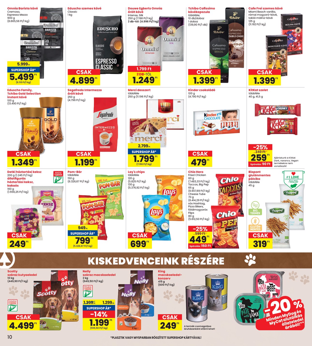 spar - INTERSPAR akciós újság, érvényes 01.02. - 01.08. - page: 10