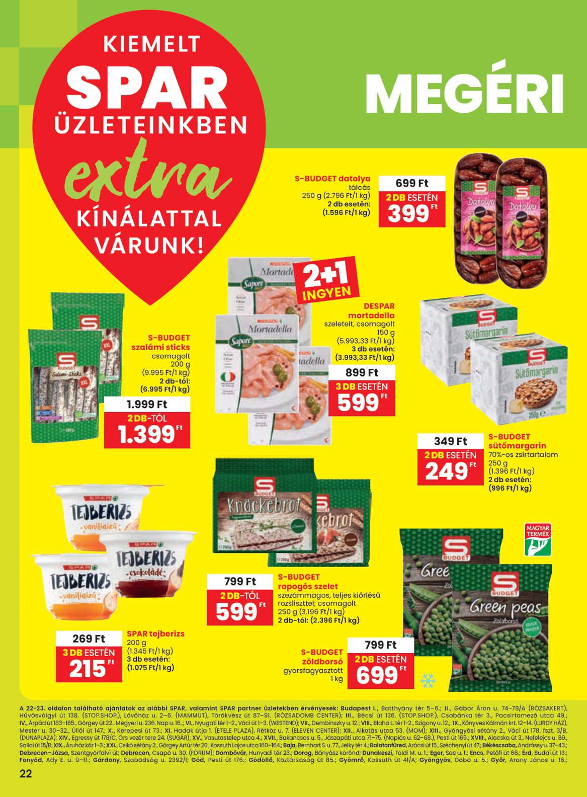 spar - SPAR - Extra akciós újság, érvényes 01.02. - 01.08. - page: 3