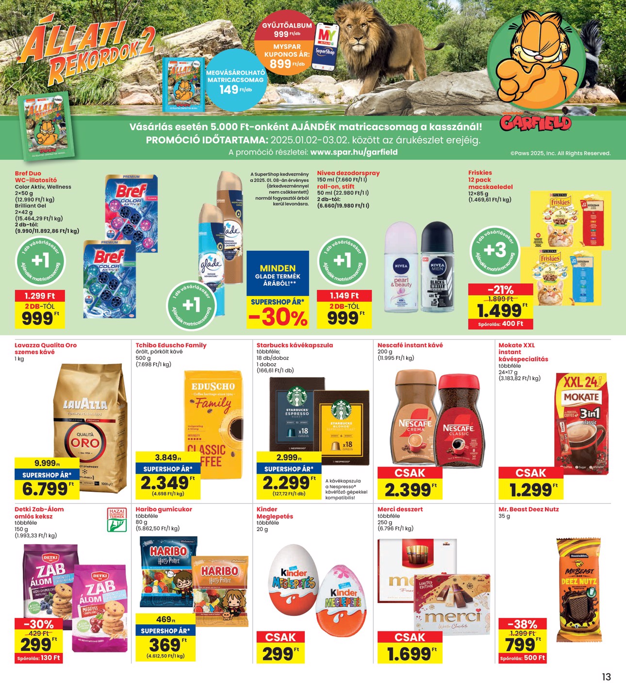 spar - INTERSPAR akciós újság, érvényes 01.09. - 01.15. - page: 13