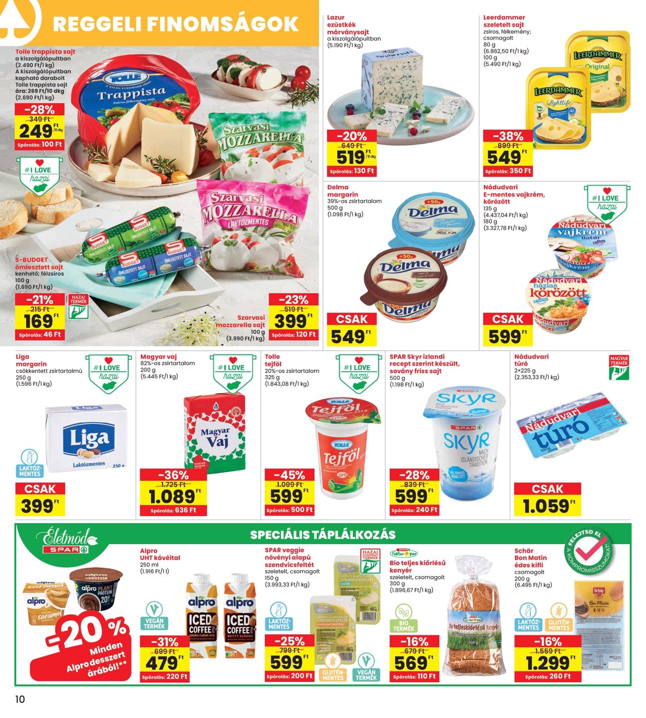 spar - INTERSPAR akciós újság, érvényes 01.09. - 01.15. - page: 10