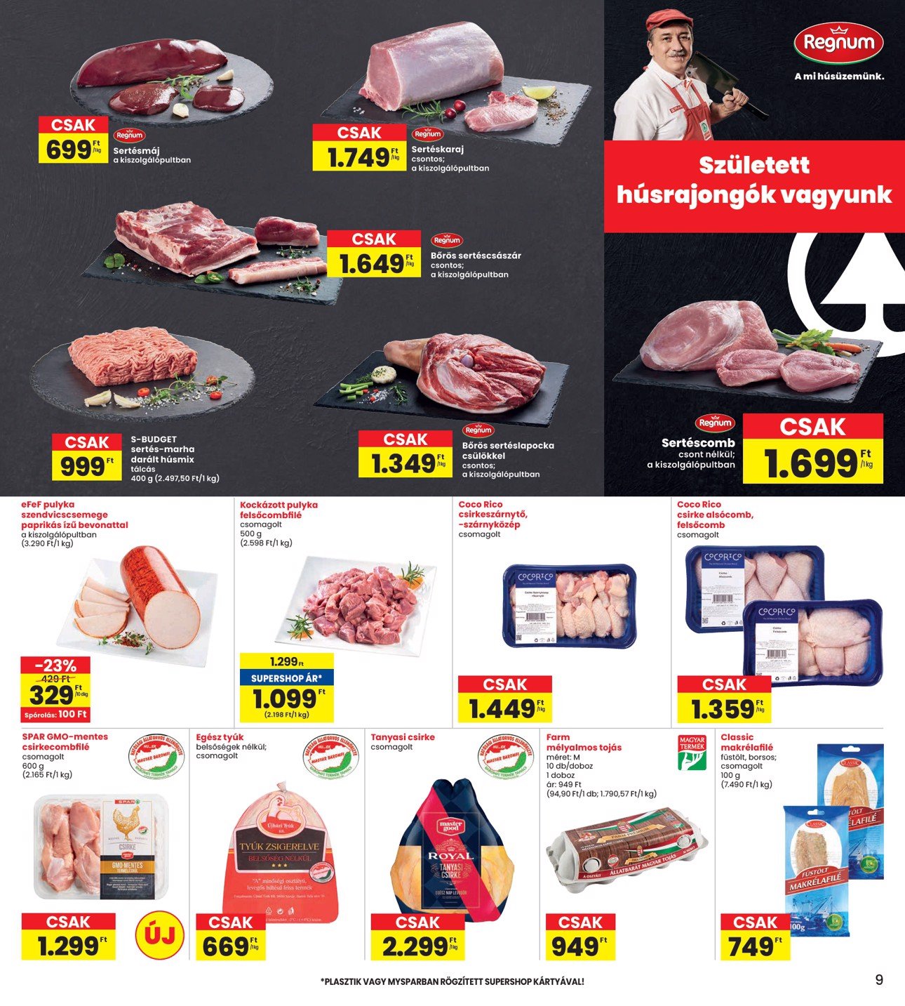 spar - INTERSPAR akciós újság, érvényes 01.09. - 01.15. - page: 9