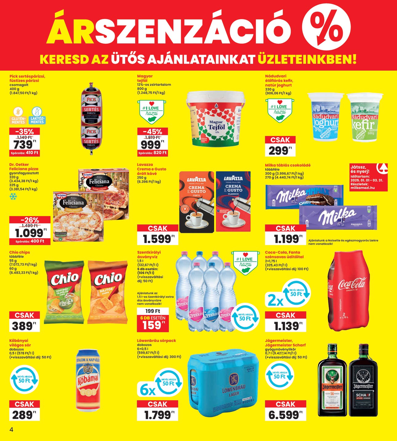 spar - INTERSPAR akciós újság, érvényes 01.09. - 01.15. - page: 4