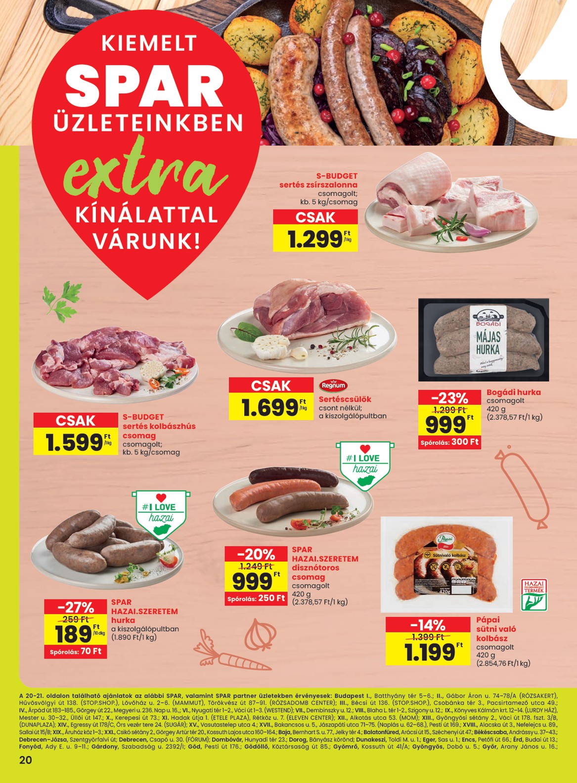 spar - SPAR - Extra akciós újság, érvényes 01.09. - 01.15.