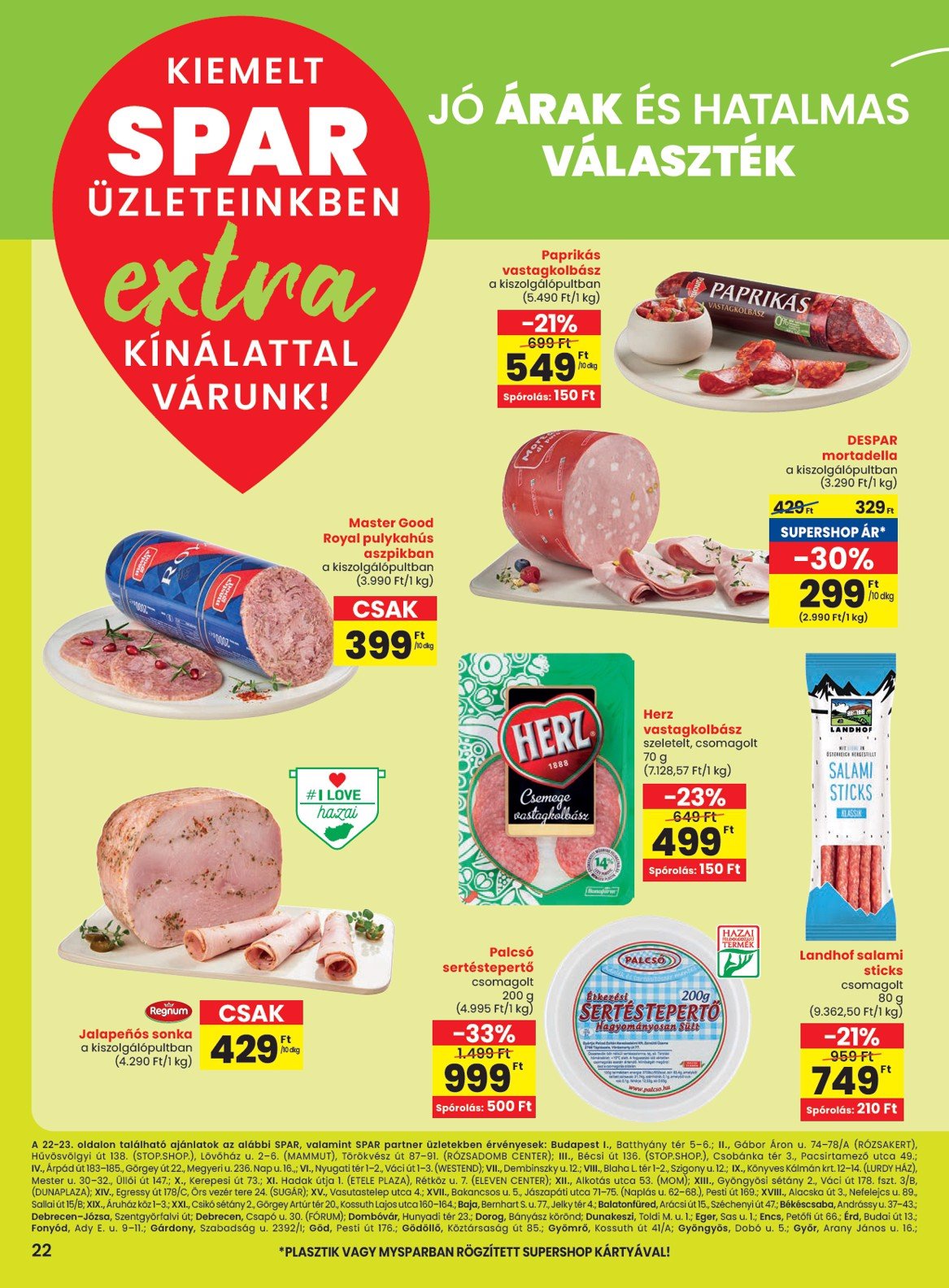 spar - SPAR - Extra akciós újság, érvényes 01.09. - 01.15. - page: 3