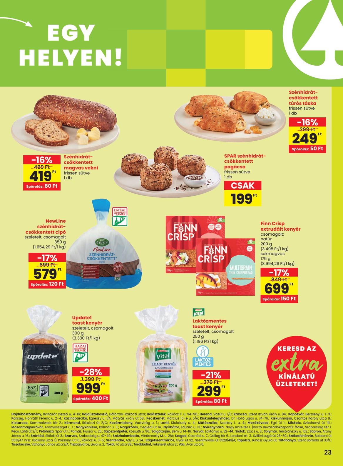 spar - SPAR - Extra akciós újság, érvényes 01.09. - 01.15. - page: 4