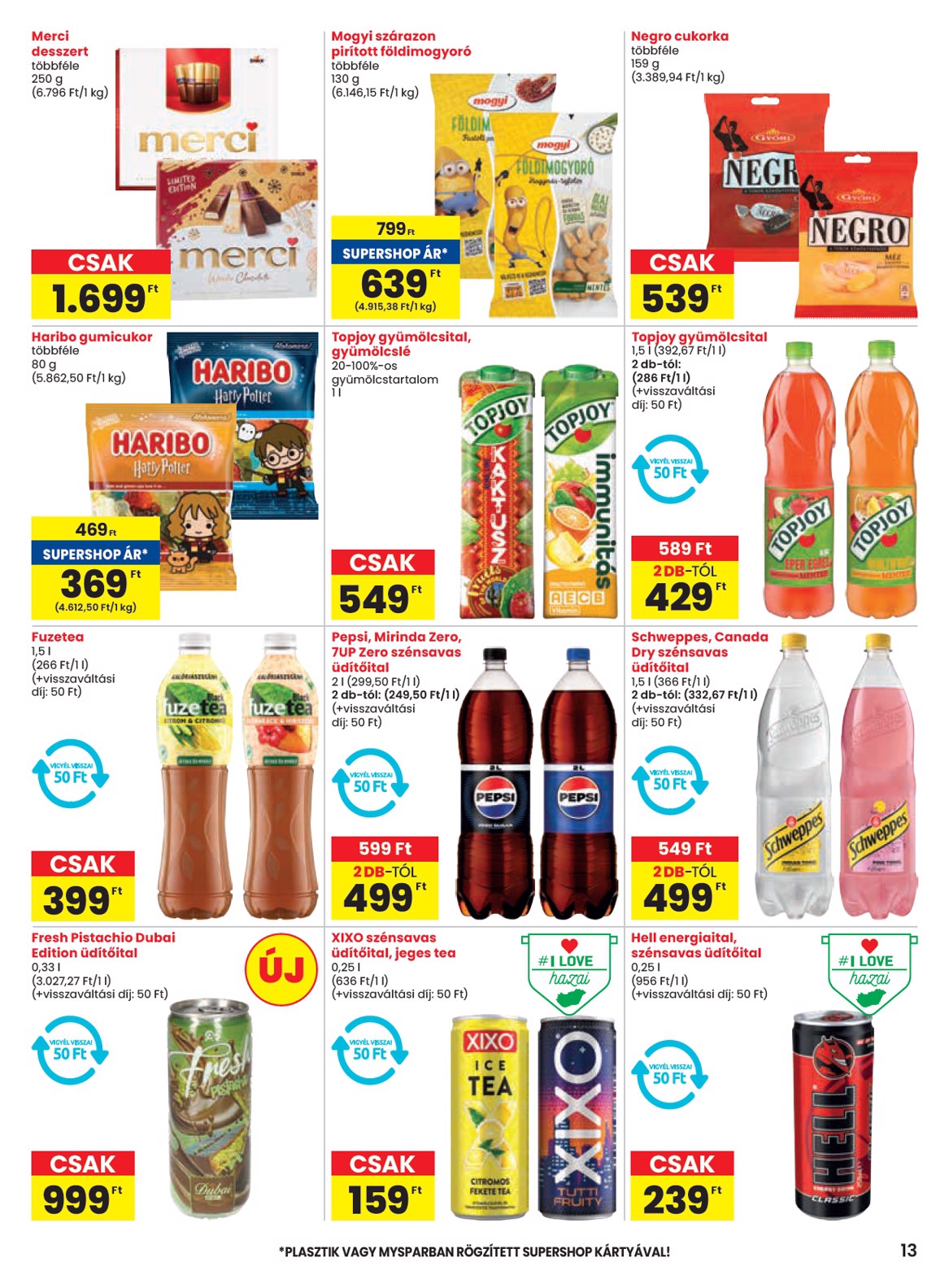 spar - SPAR akciós újság, érvényes 01.09. - 01.15. - page: 13